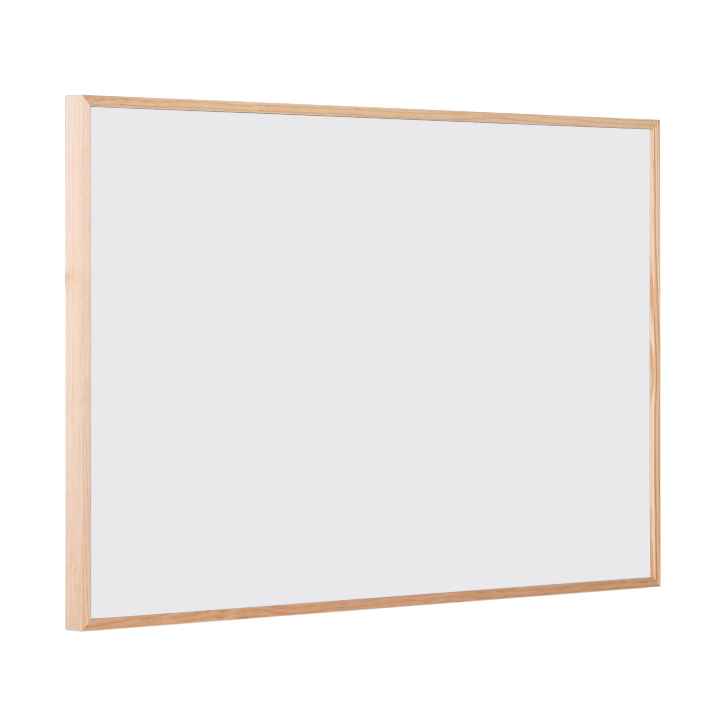 Bi-Office Earth New Basic Lavagna Magnetica, 90x60cm, Superficie in Acciaio Laccato, Cornice in Pino PEFC