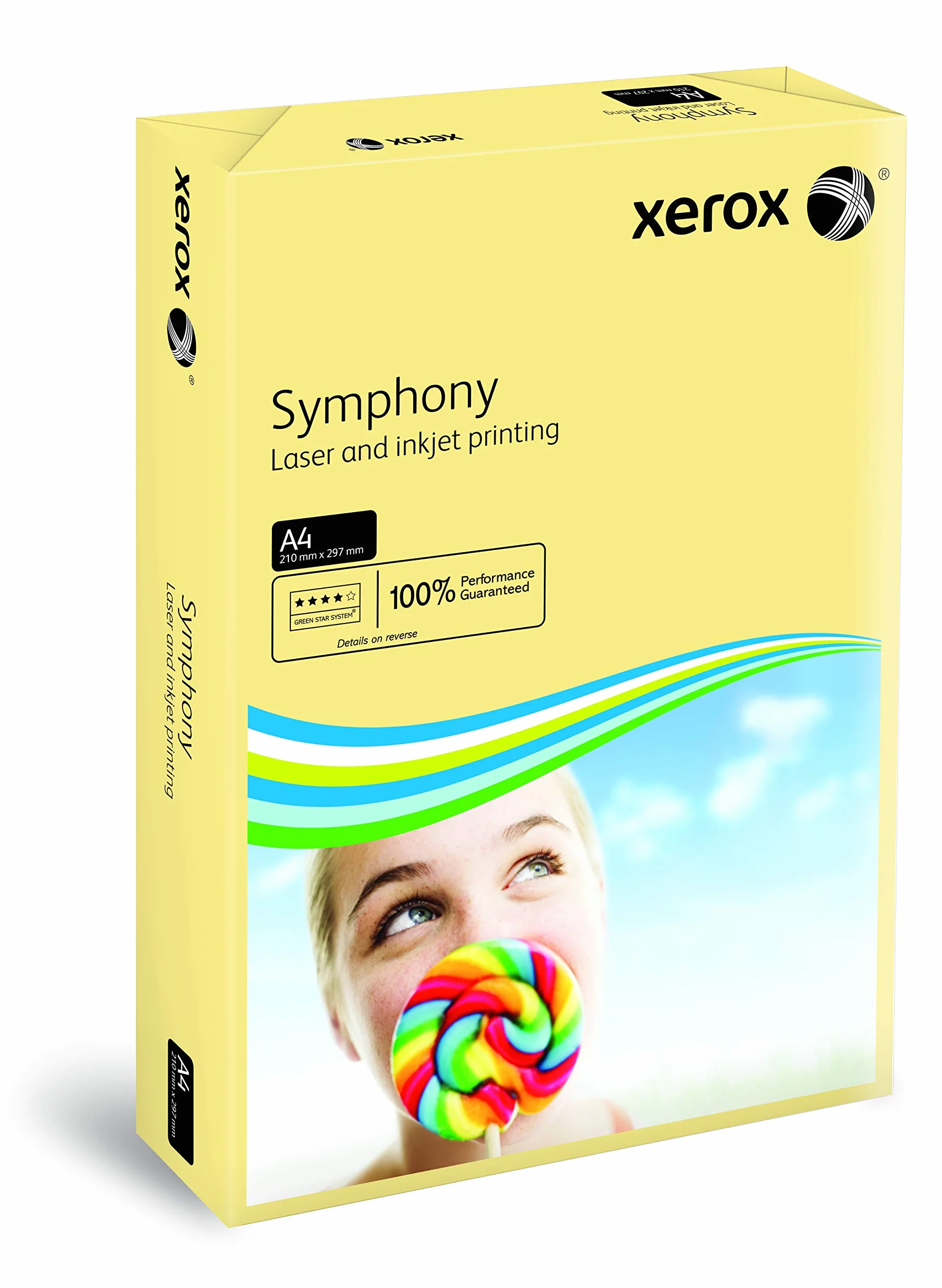 Xerox Carta colorata Symphony A4 80 g/m² 500 arkuszy biały
