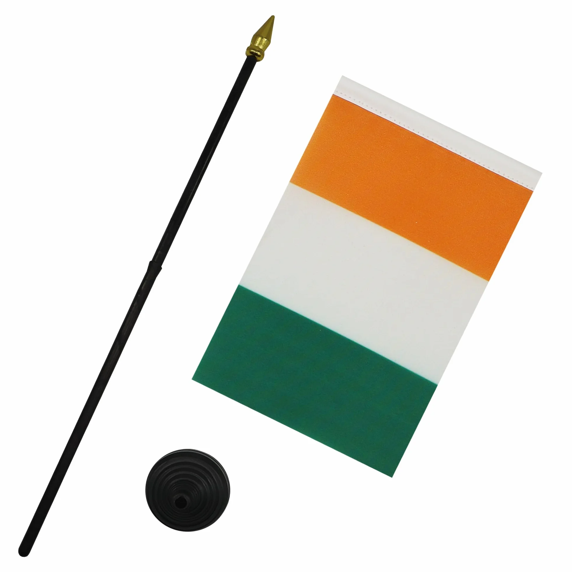 AZ FLAG Bandiera da Tavolo Costa D'Avorio 15x10cm Punta Dorata