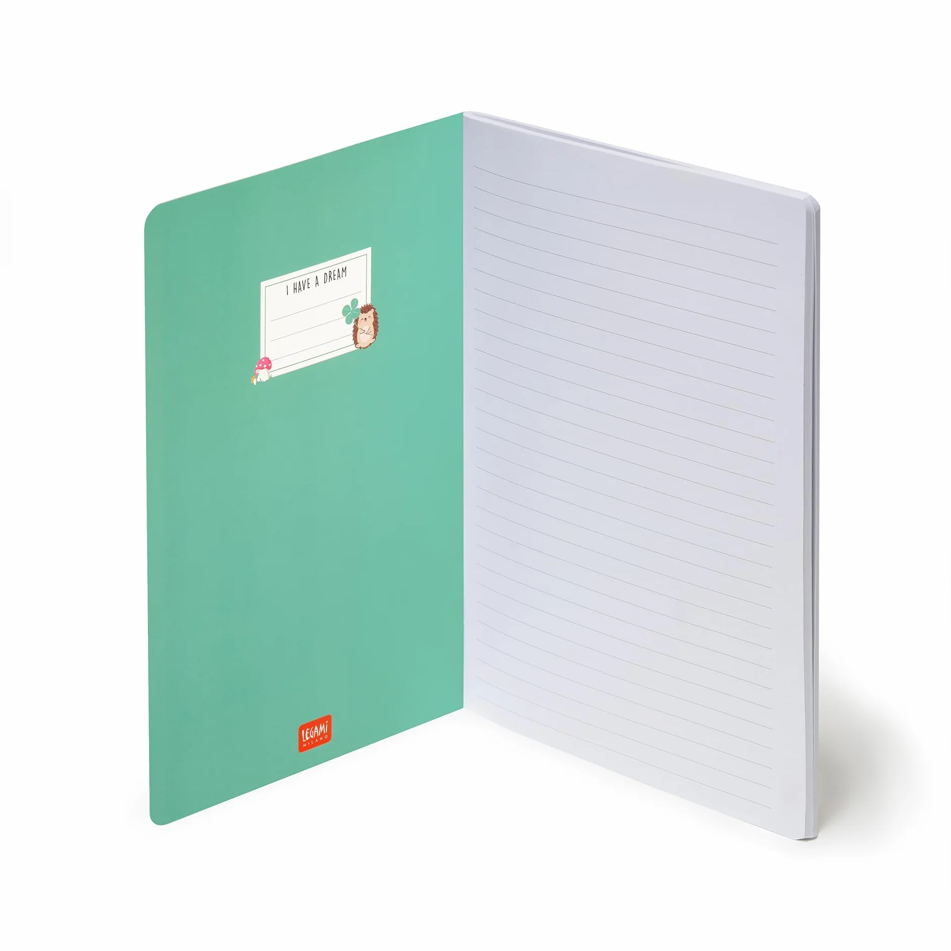 Legami Quaderno a Righe 7 mm B5 100 Pagine Rilegatura a Punto Singer 18.5 x 24.8 cm Carta FSC