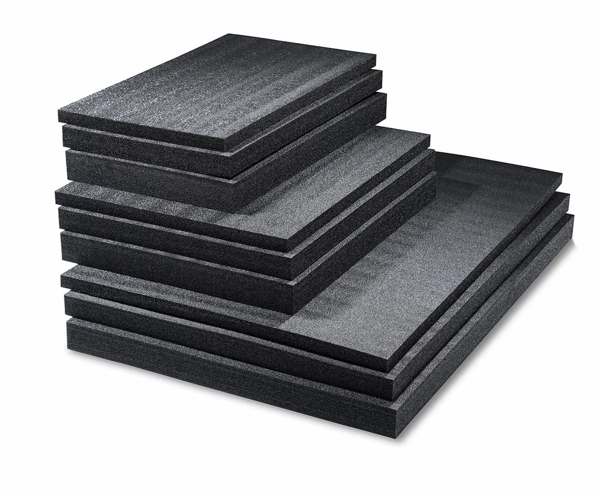 Schiuma multistrato 1200 x 800 mm, fogli di schiuma ad alta densità personalizzabili per imballaggio, protezione e organizzazione sicuri, ideale per cassette degli attrezzi e attrezzature sensibili