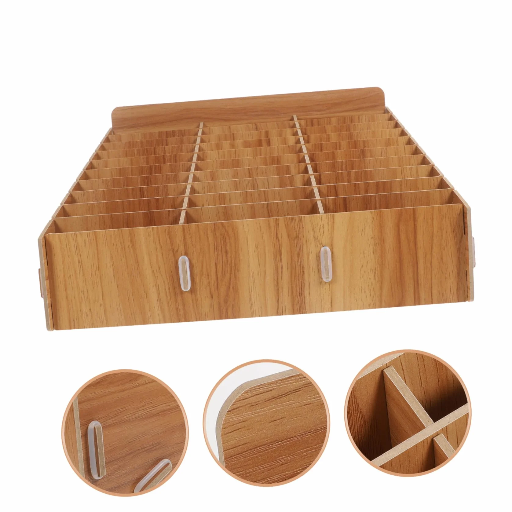 Scatola Portaoggetti in per Telefoni Cellulari con Scomparti Organizer Multi-grid per Ufficio e Aula Gestione Ordinata Smartphone Supporto Telefonico Design Robusto e Funzionale