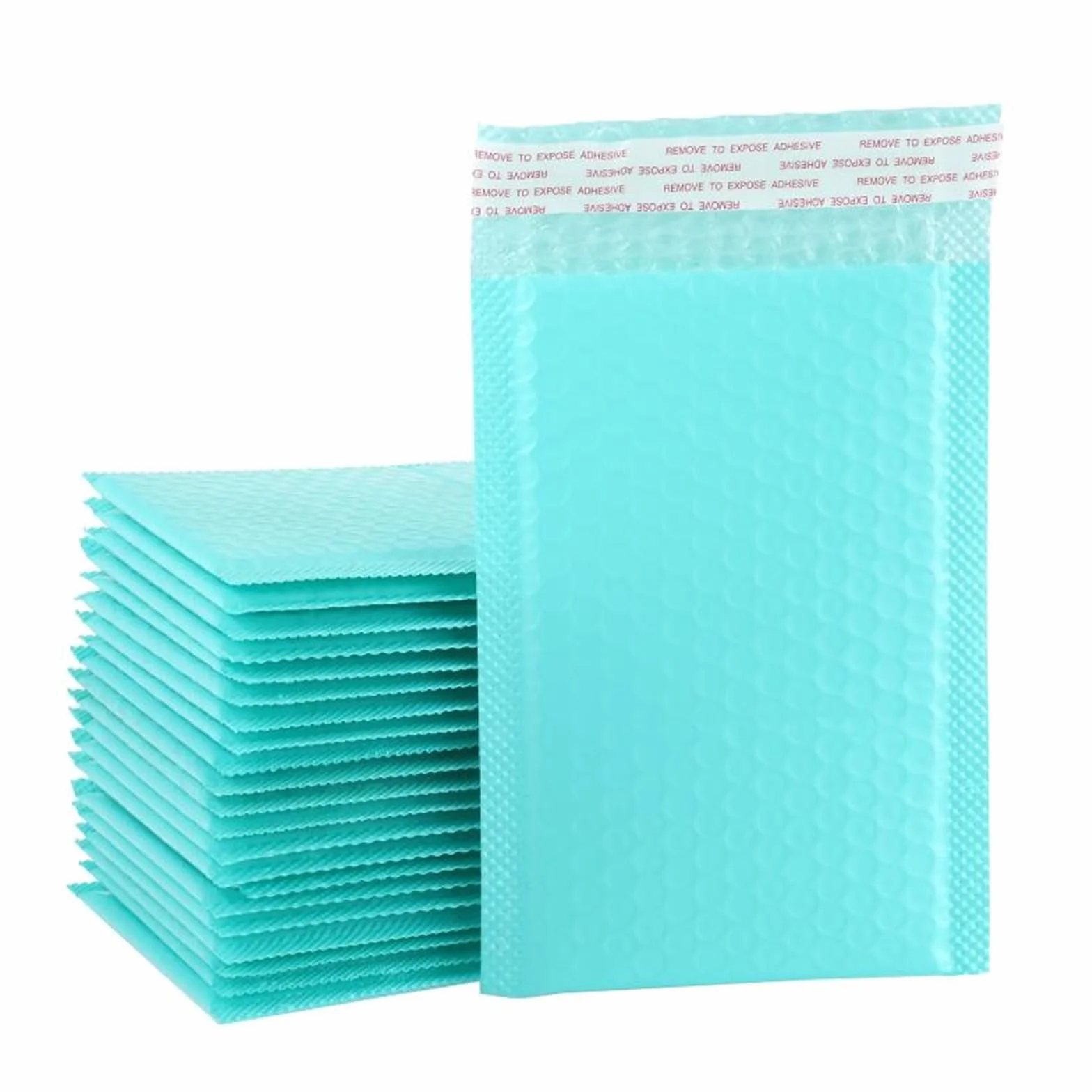 Buste imbottite, buste postali, 50 pezzi buste imbottite con bolle d'aria, buste imbottite con fodera a bolle d'aria, sacchetti in polietilene for imballaggio di spedizione, autosigillanti(Blue-50pcs,