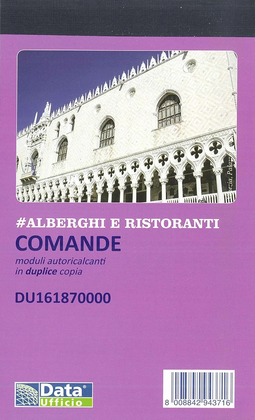 Scatola 40 Blocchi Comande 2 Copie Autoricalcanti FIDU16187