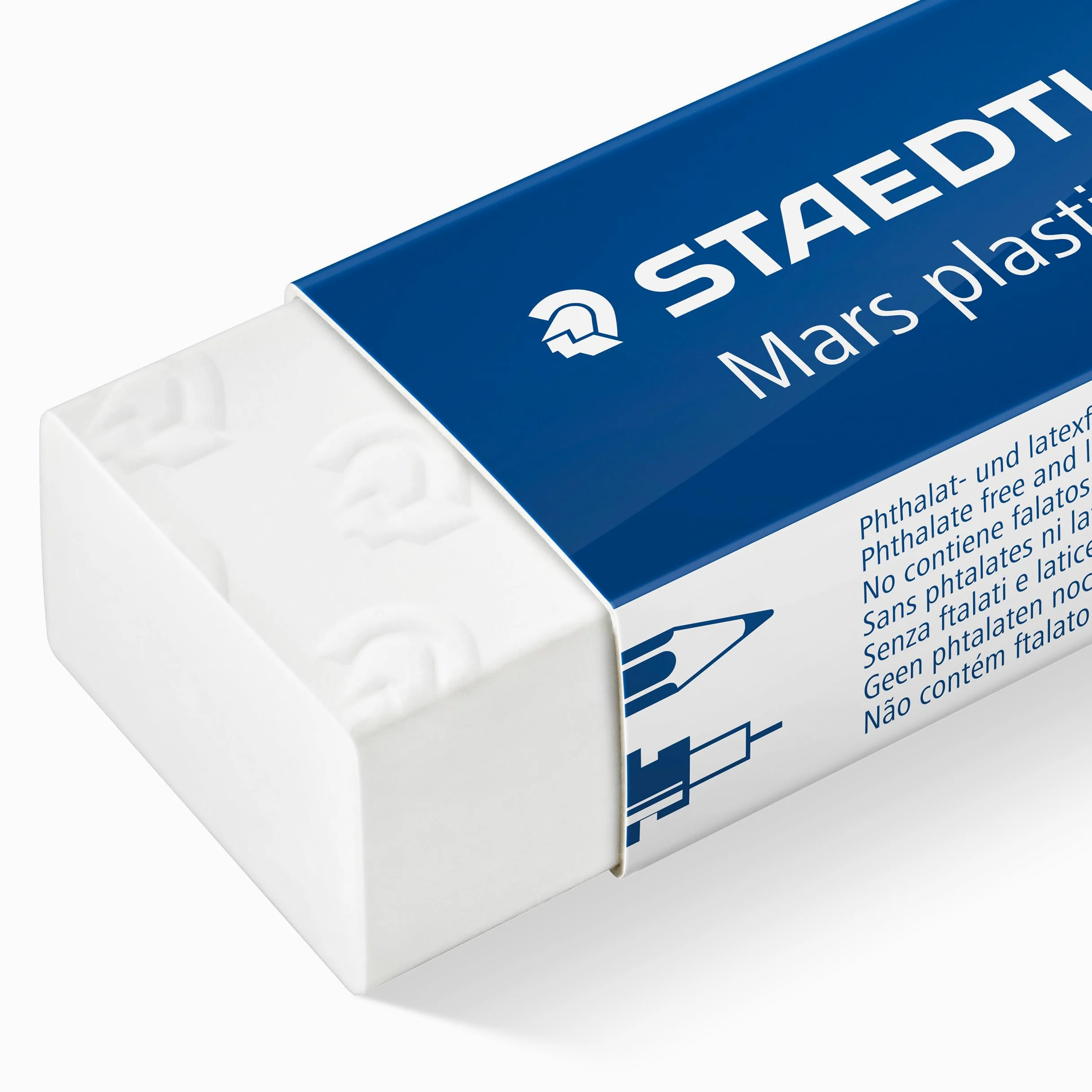 Staedtler Mars plastic combi 526 508 Gomma, 65 x 23 x 13 mm, Confezione da 20