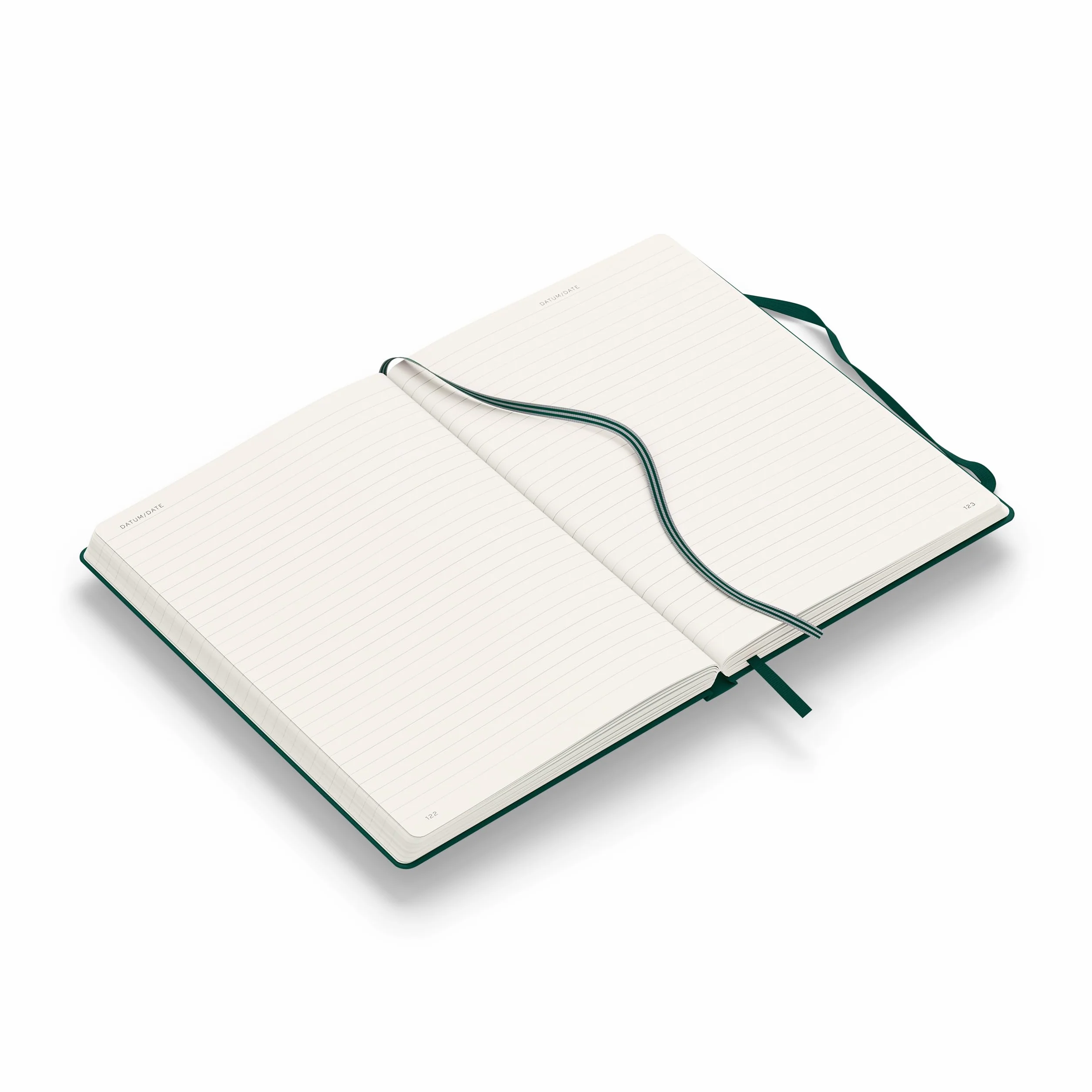 LEUCHTTURM1917 Taccuini Medium A5 Copertina rigida 251 pagine numerate Forest Green Righe