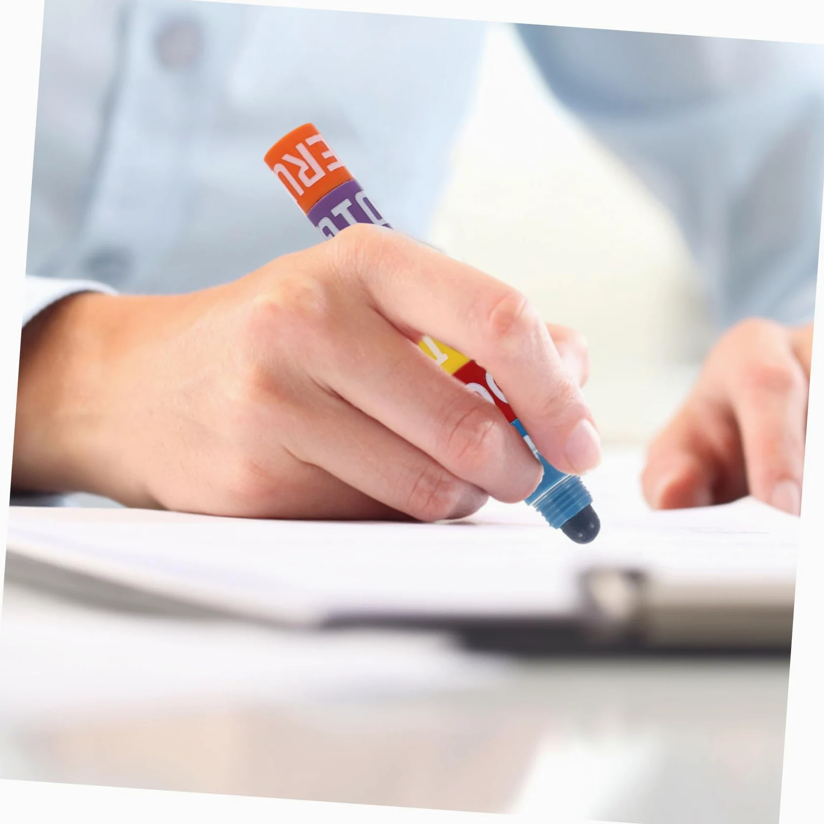 Gatuida 6 Set Evidenziatori Colorati per Studenti Penne Fluorescenti con Punta Fine per e Scrittura Forniture Scolastiche Versatili