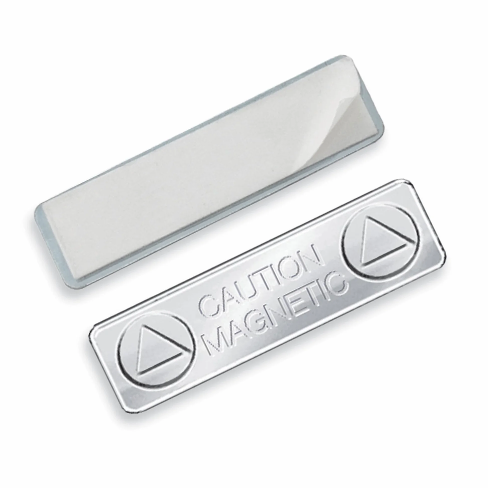 Confezione da 2 porta badge magnetico super forte con retro adesivo, retro magnetico resistente per badge con nome, facile da attaccare a vestiti, uniformi Specialist ID