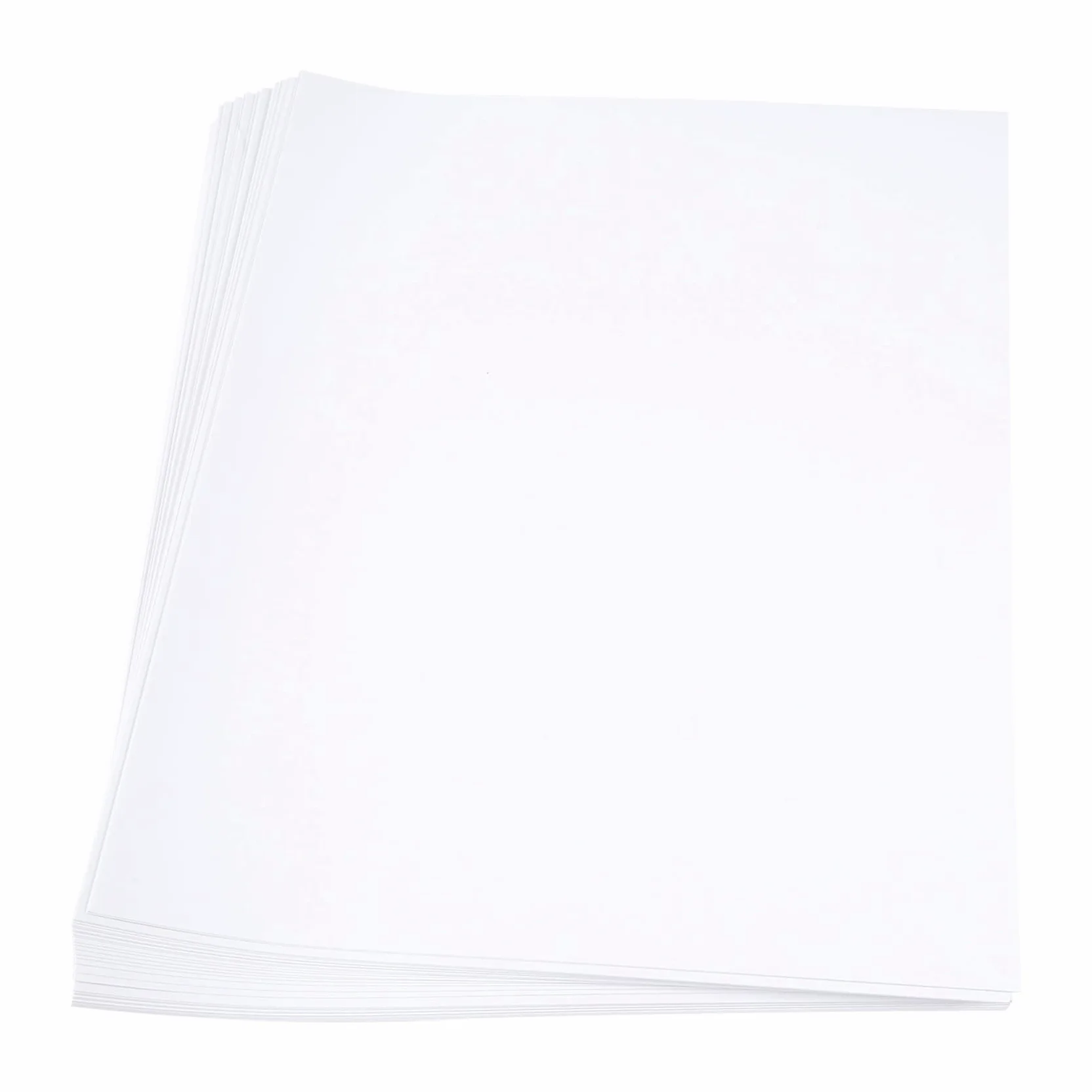 Carta Adesiva Vinilica Impermeabile Stampabile Premium per Getto D'Inchiostro E Stampante 210X280mm 120 Fogli di Carta Adesiva Bianca Opaca