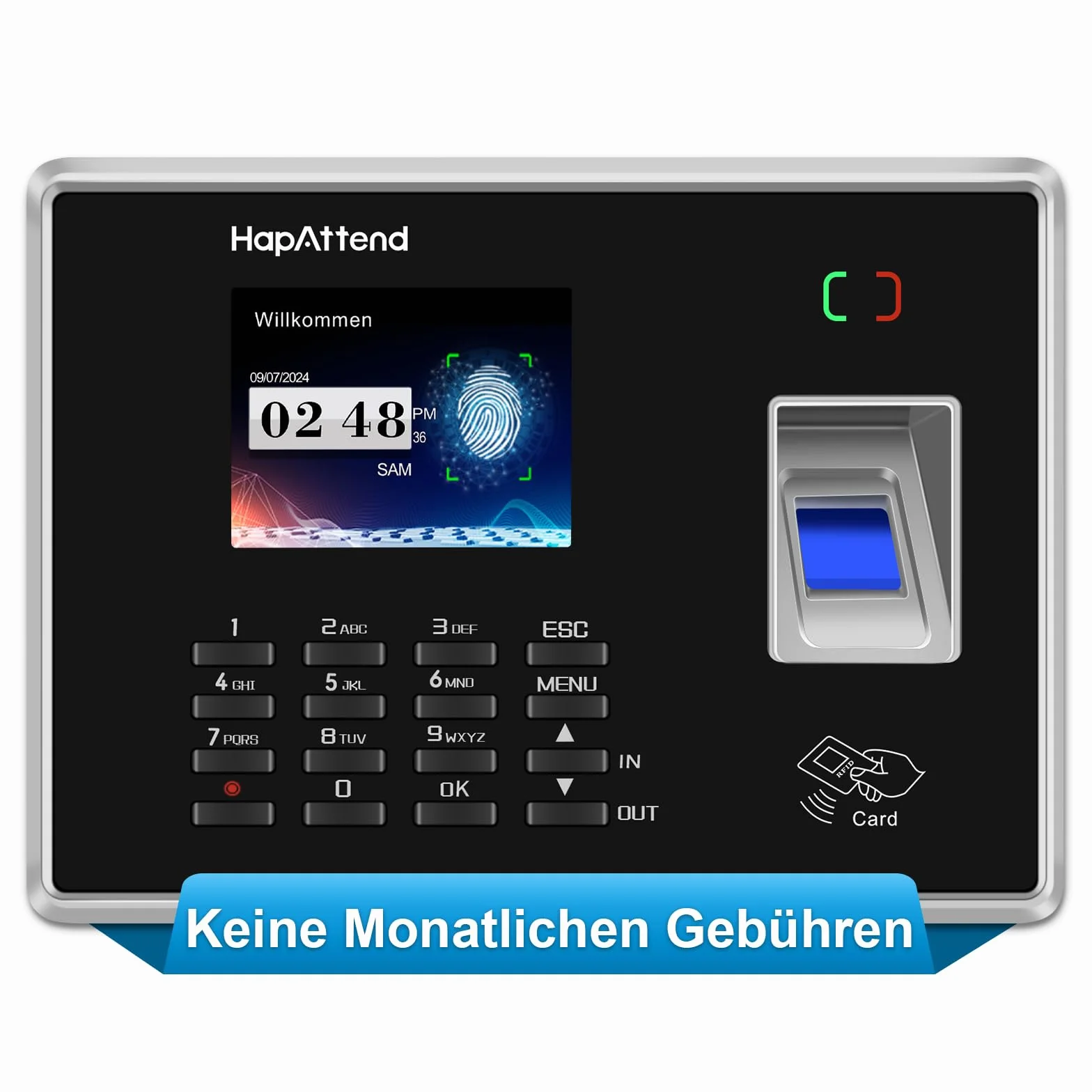 Badge RFID aggiuntivi per HapAttend H1 H2 H3 TC1 TC2 MB1 MB2, Kit 10