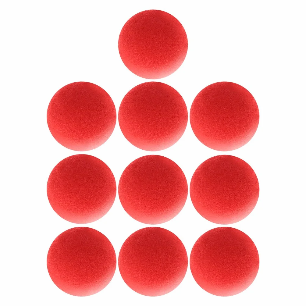 Palline di Spugna 3.5cm 10 Pezzi Rosso Street Stage Tricks