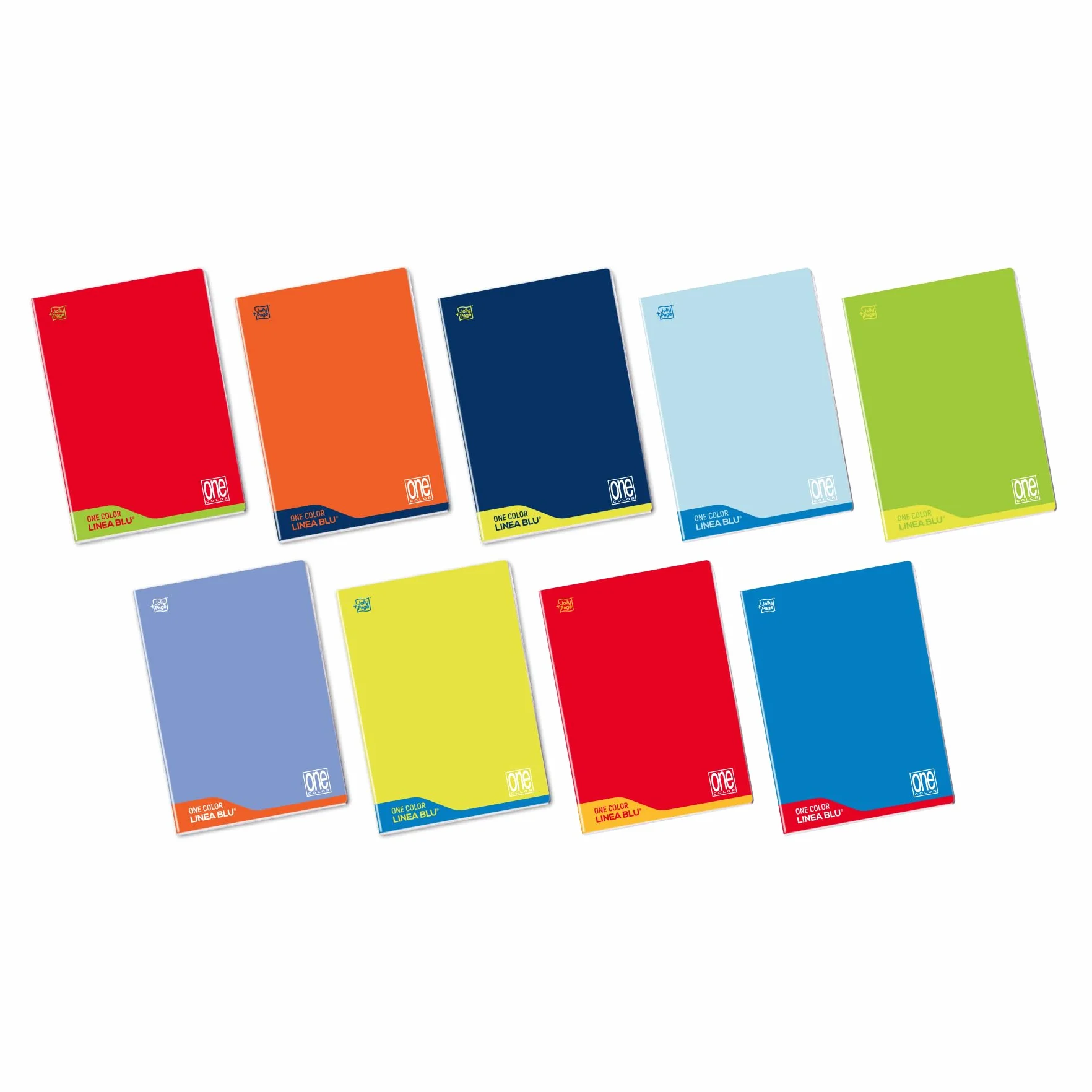 Blasetti 6 Maxi quaderni didattici One Color carta 100gr 72 facciate Jolly Page per disgrafia quadretti 0Q