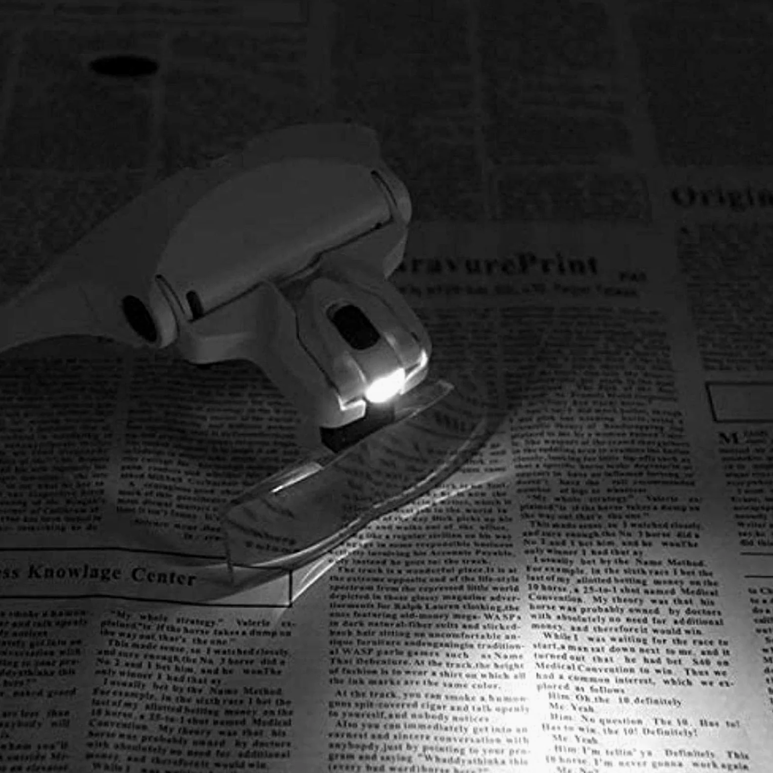 Lenti d'Ingrandimento Regolabili a 5 Lenti con Archetto e LED, 1.0X 1.5X 2.0X 2.5X 3.5X.,