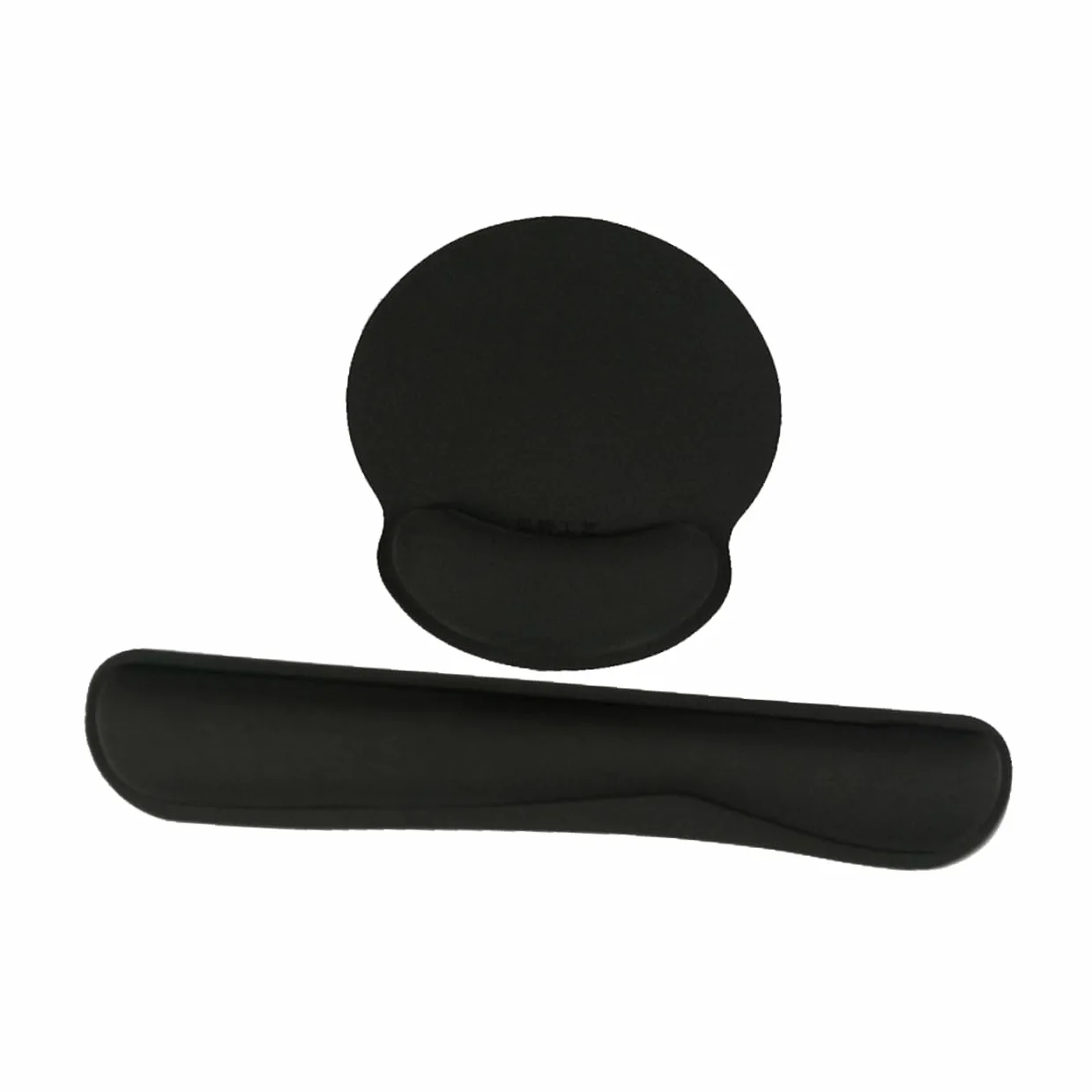 NUOBESTY Poggiapolsi in Memory Foam - Supporto Lento Per Tastiera E Mouse Comodo Per Lufficio E La Casa
