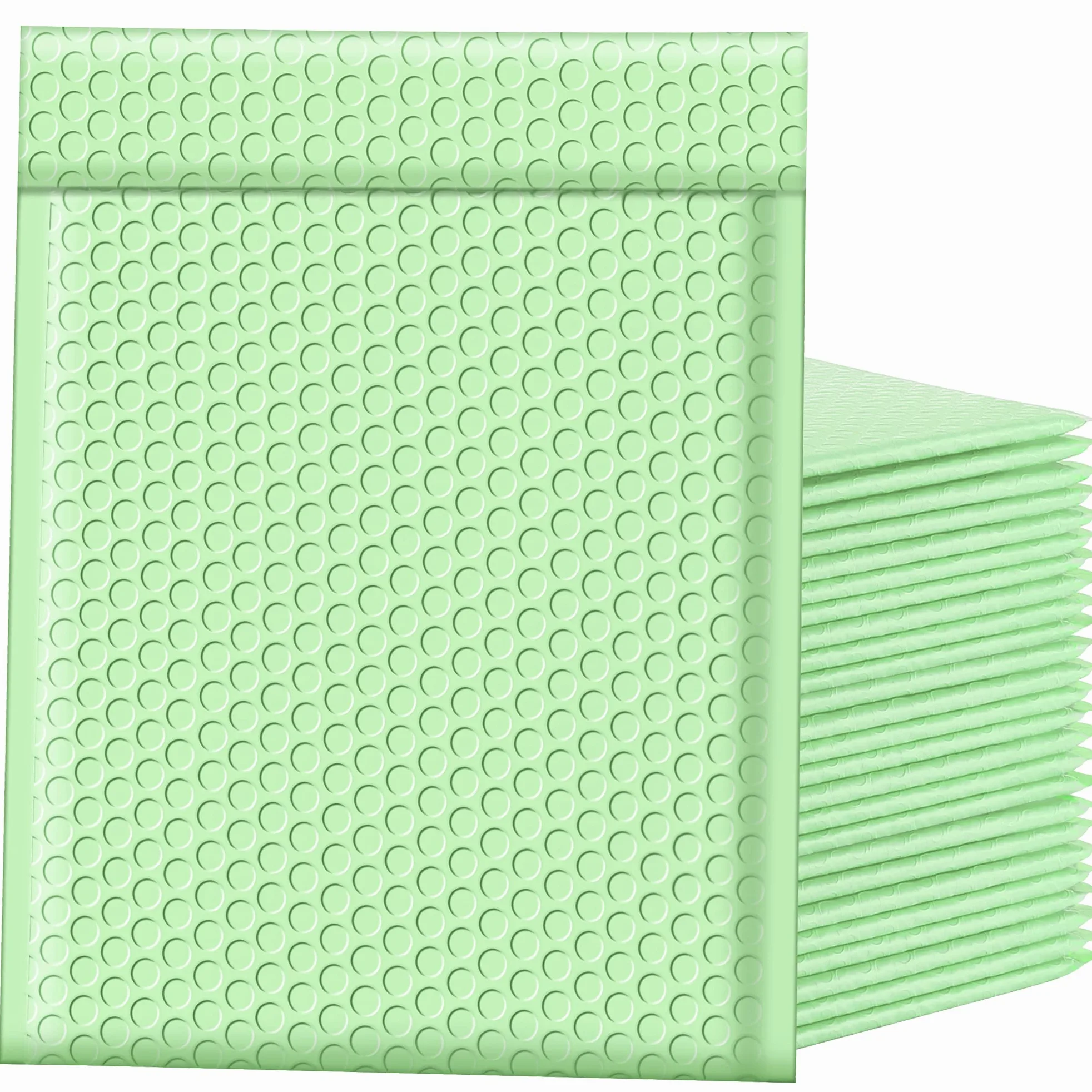 Famagic Poly Bubble Mailers 25 pz 25 pz Buste Mailing Imbottite Bolla Spedizioni Buste Autosigillanti Verde Menta #2