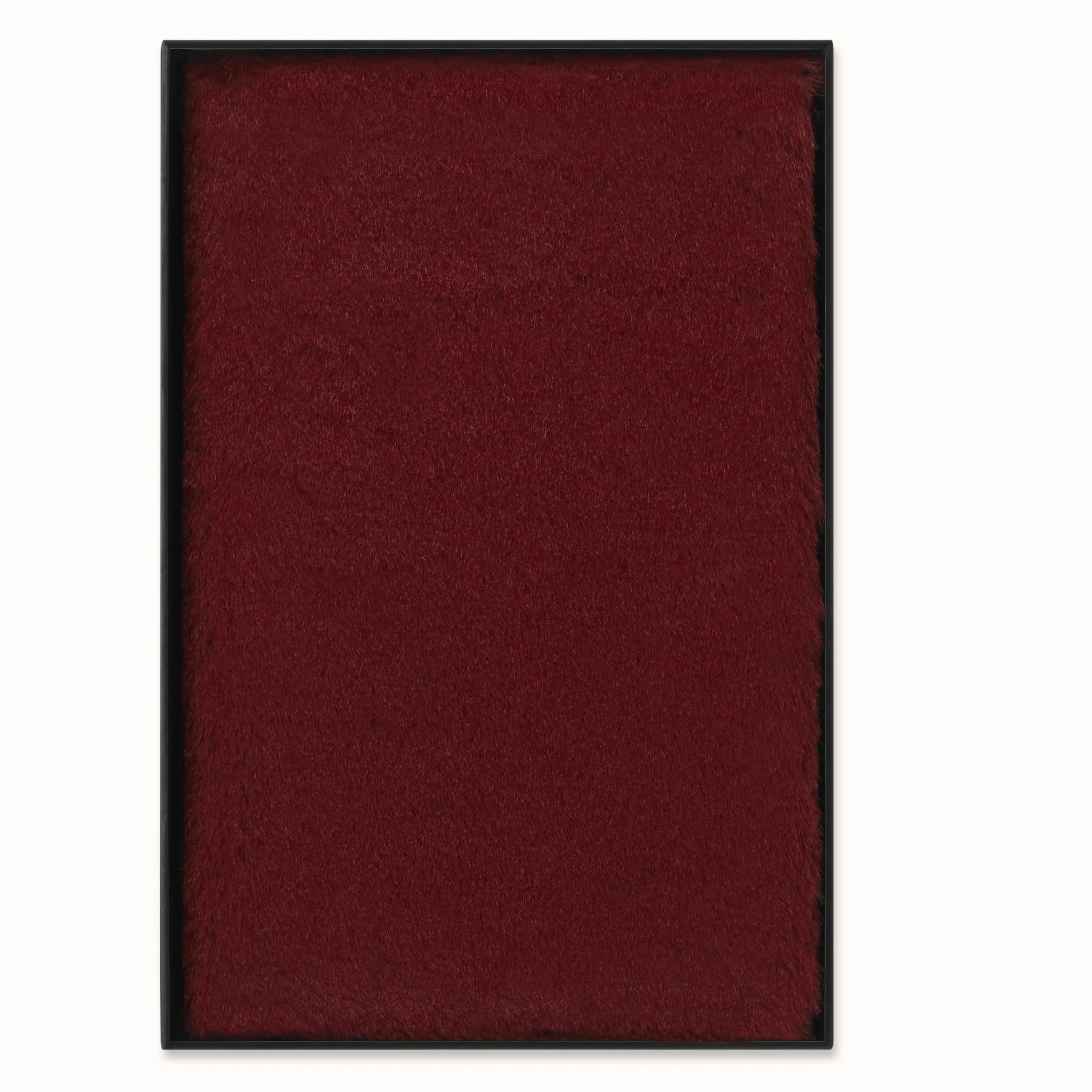 Moleskine - Ruled Faux Fur Notebook, Taccuino Copertina Rigida e Chiusura Elastica, Formato Large 13x21cm, Colore Rosso Acero