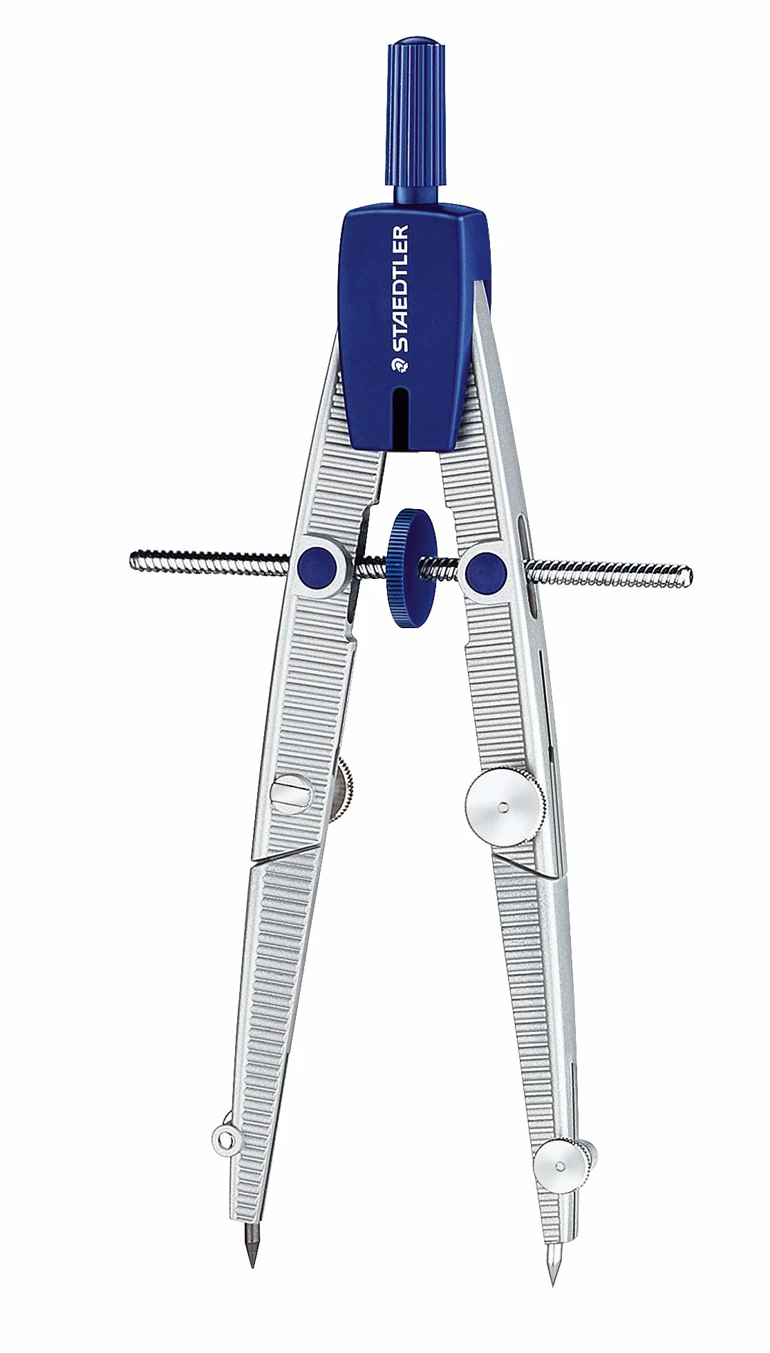 Staedtler Noris Club 550 01 Set compasso con vite centrale Aluminium