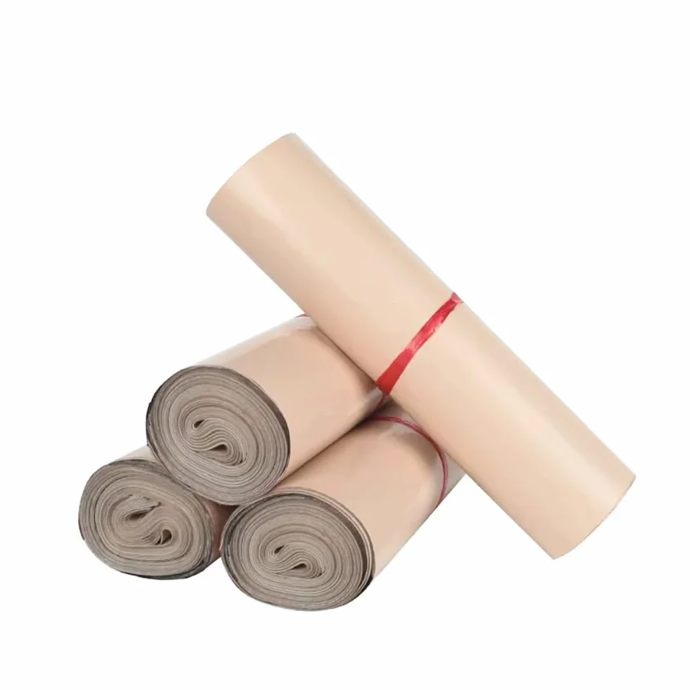 50 Pezzi Busta for Spedizione Busta for Spedizione in Plastica Busta for Spedizione in Albicocca for Imballaggio Espresso Busta for Spedizione Impermeabile for Indumenti Ispessita(40x55cm)