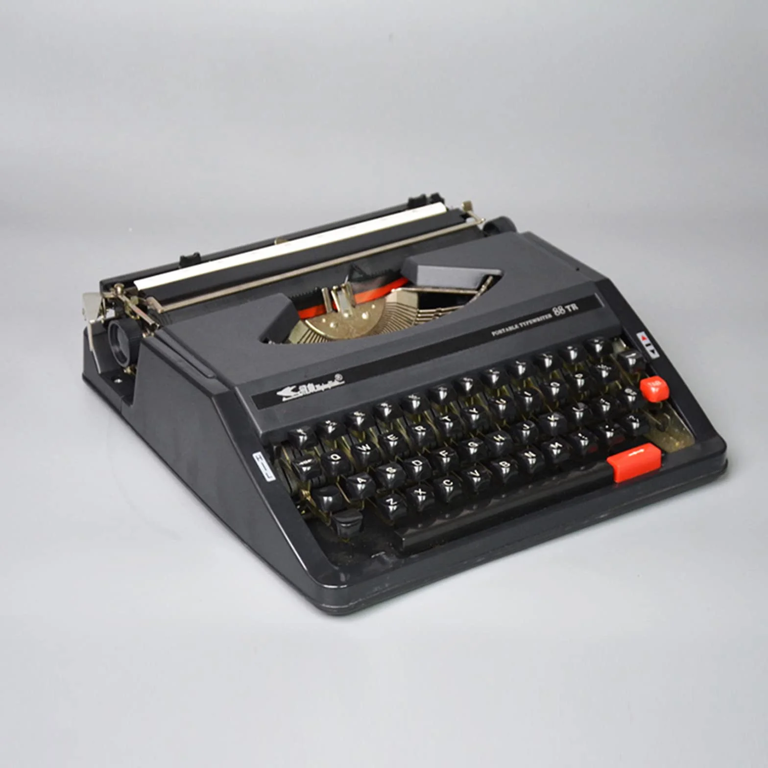 Macchina da Scrivere Classica Vintage Manuale, Regalo nostalgico per scrittori/Regalo per Gli Amanti del Vintage/Regalo per Gli Amanti della Macchina da Scrivere,Black