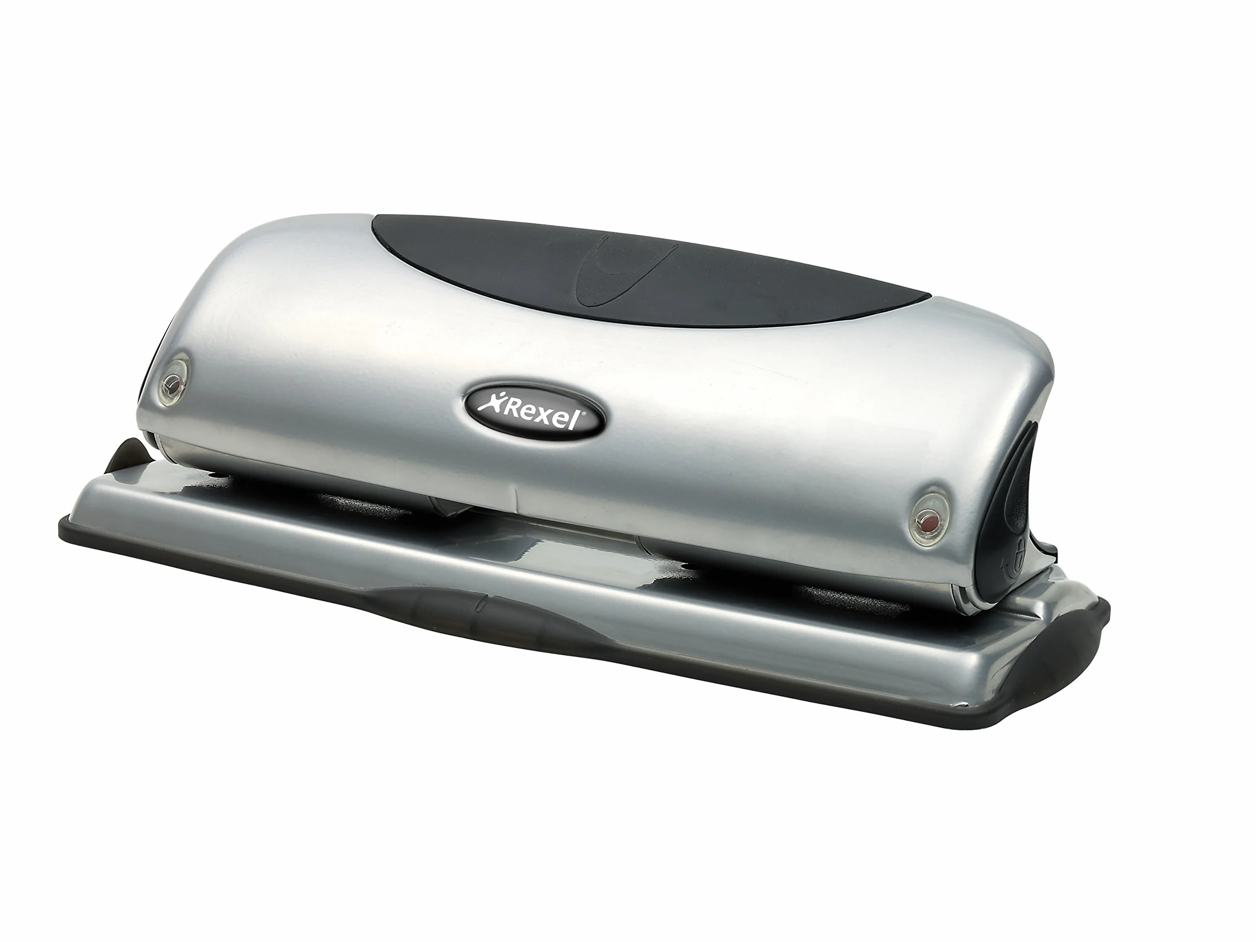 REXEL P425 Perforatore 4 fori - Argento/Nero - 2100753