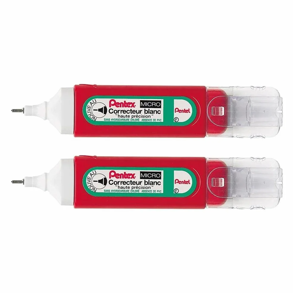 PENTEL Pentex ZLC31-W Zestaw 2 długopisów kulkowych, cienka końcówka, 12 ml