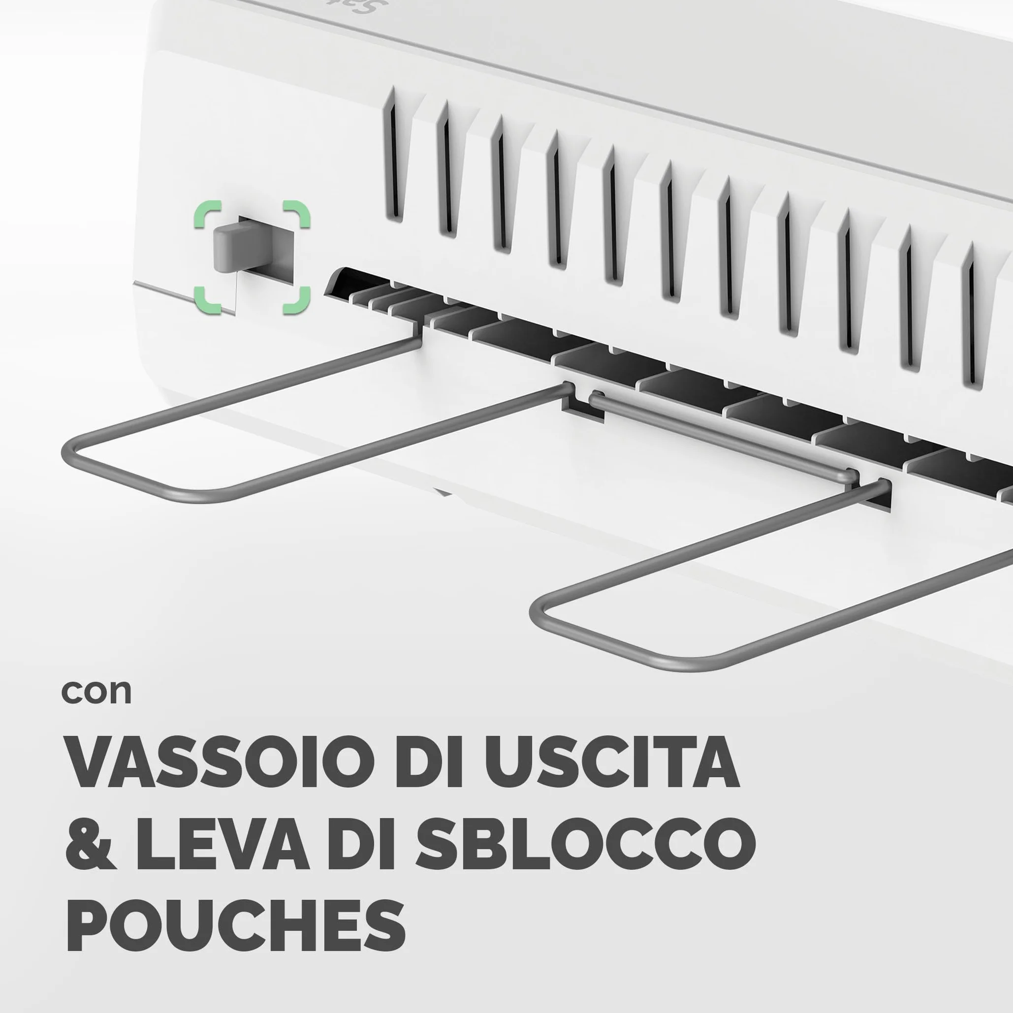 Fellowes Saturn A4 Plastificatrice per piccoli uffici – InstaHeat, pronta in 60 secondi, anti-inceppamento, spegnimento automatico – per pouches 80/100/125 micron – include 10 pouches – casa e ufficio