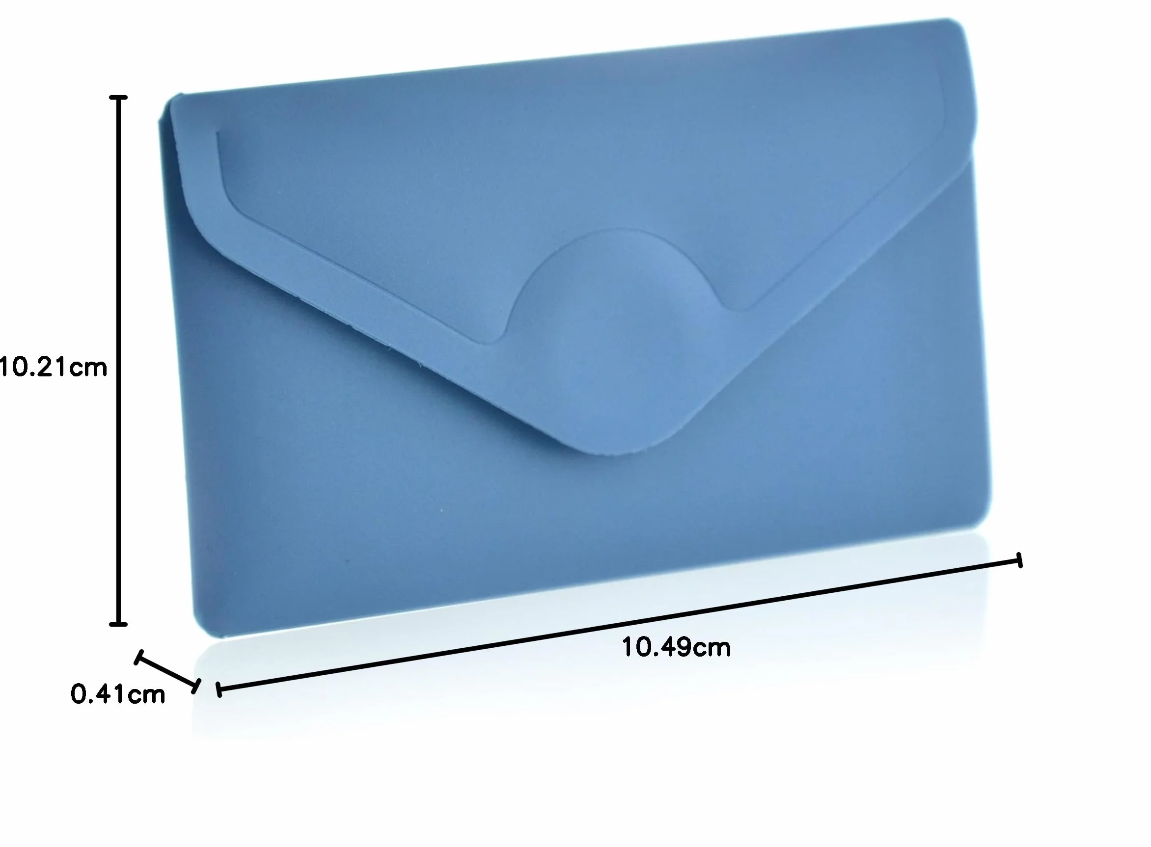 Cartellini su chiusura V-Lock Confezione da 10 - Dimensioni Scheda - Opaco Esterno e Glitter Interno Texture Soft Touch - Office Box