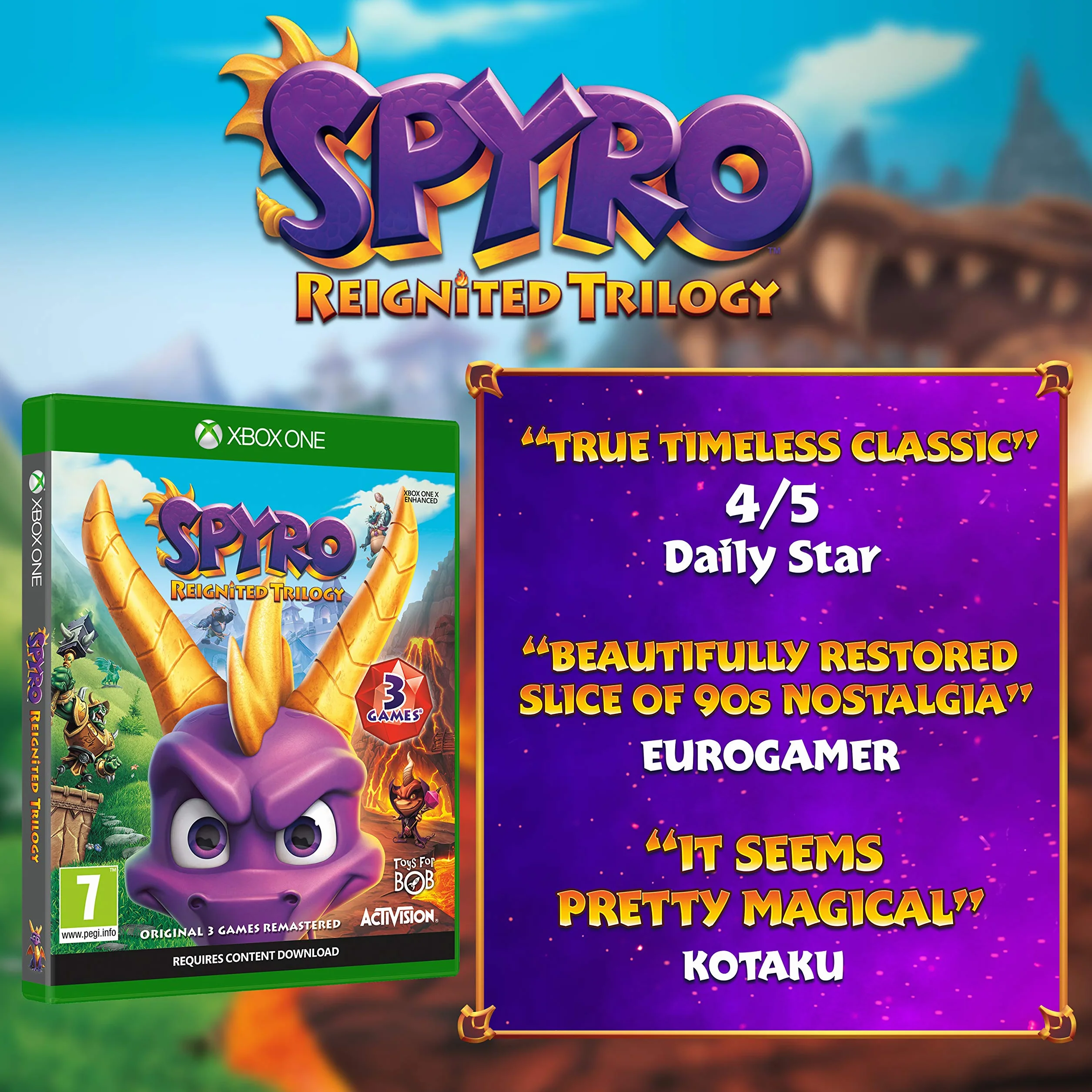 Spyro: Reignited Trilogy (Xbox One)