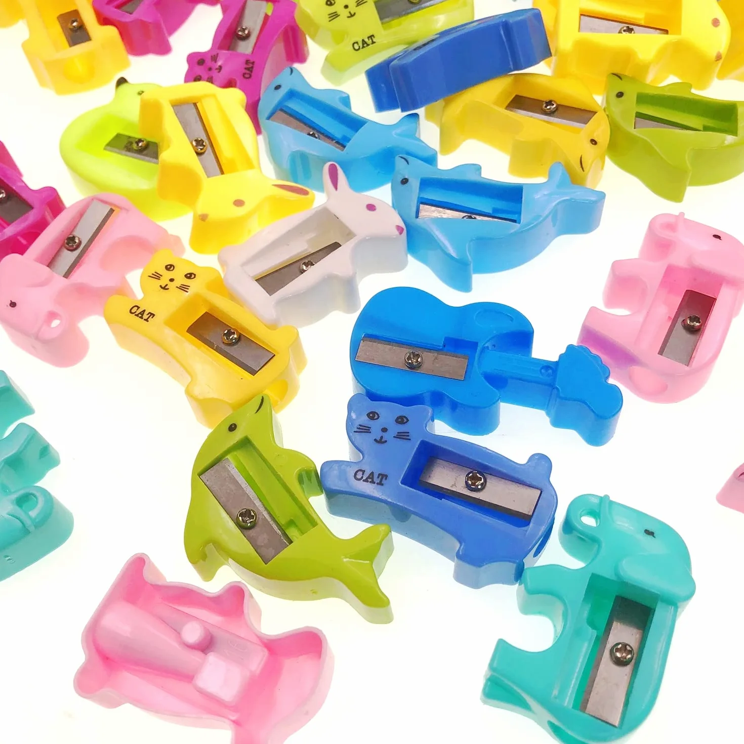 Temperamatite a Forma di Animali per Feste Compleanno Buste Regalo Bambini 50 Pezzi