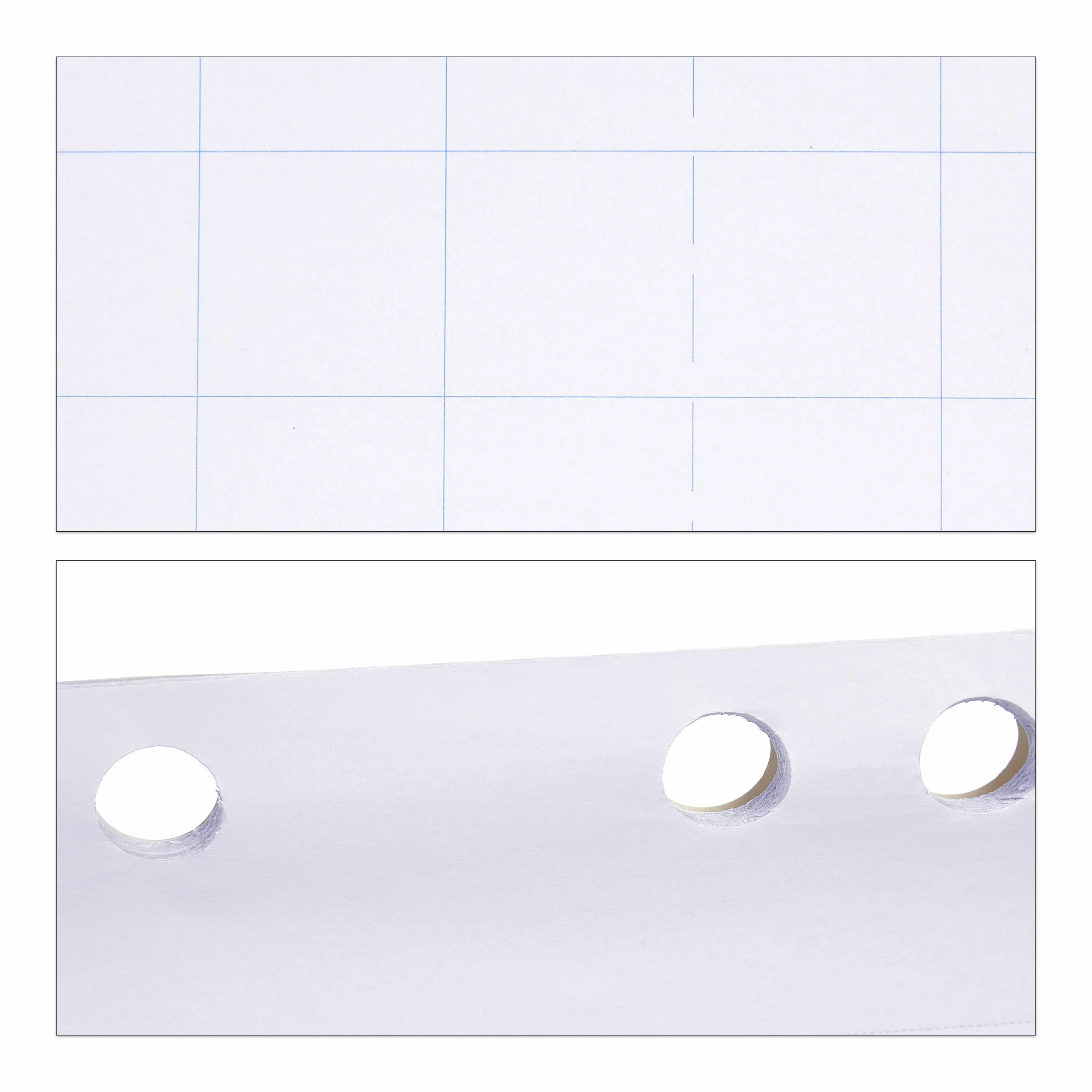 Relaxdays Blocco per Lavagna 50 Fogli a Quadri Carta per Cavalletto Flip Chart 60 g/m² 57,5 x 81 cm Bianco