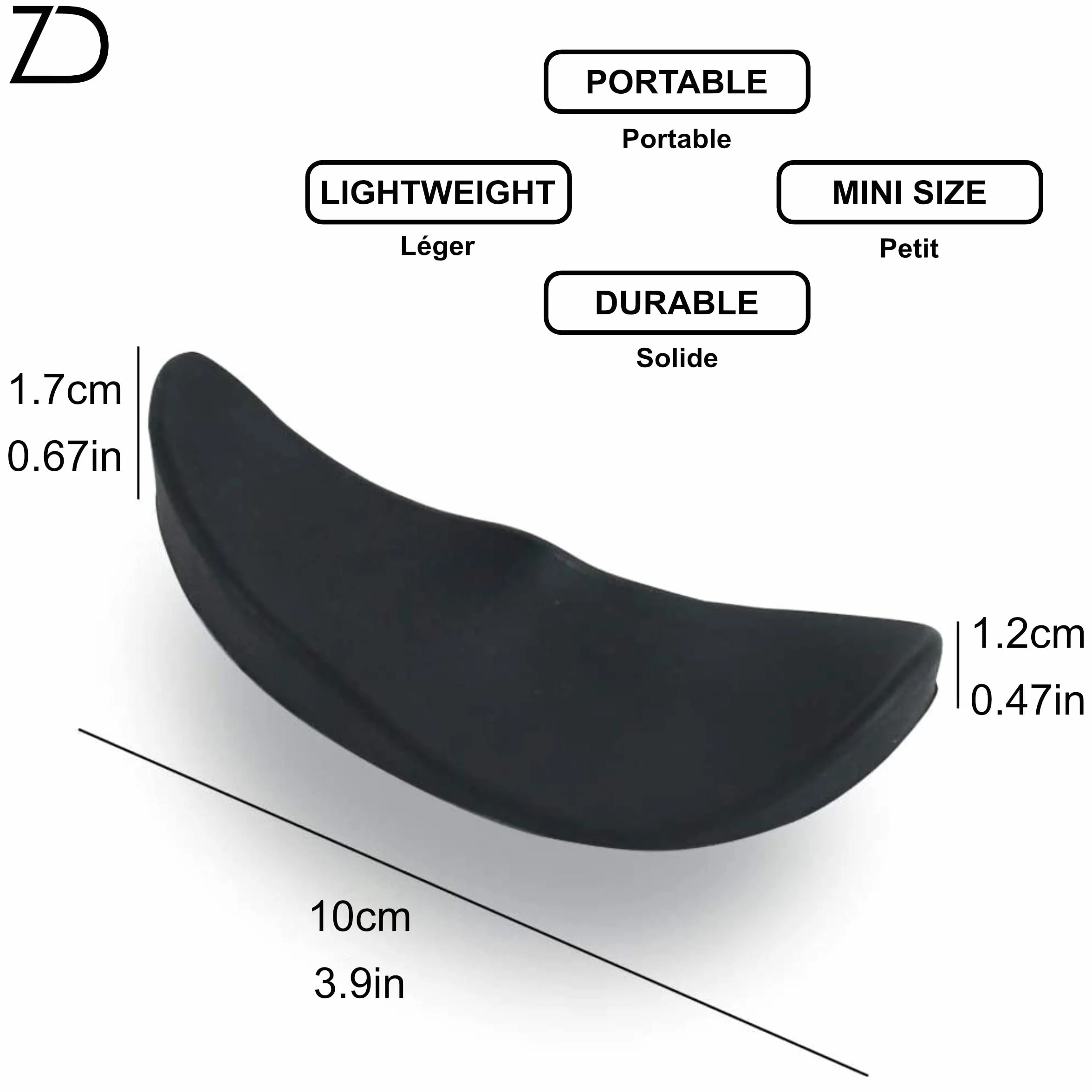 Poggiapolsi ergonomico per mouse e tastiera, cuscino supporto polso medico