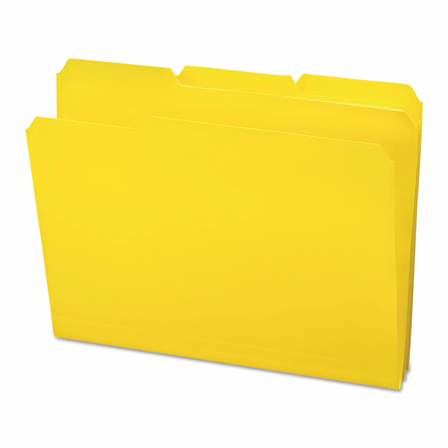 Smead - Cartellina portadocumenti formato lettera 1/3, 24 pezzi, colore: Giallo Letter giallo.
