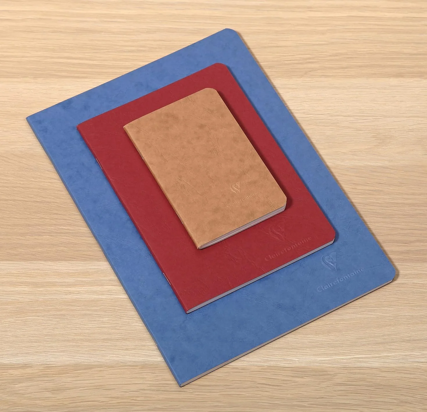 Clairefontaine Age Bag Taccuino A5 14,8x21 cm 96 Pagine Rigate Carta 90g Copertina Effetto Cuoio