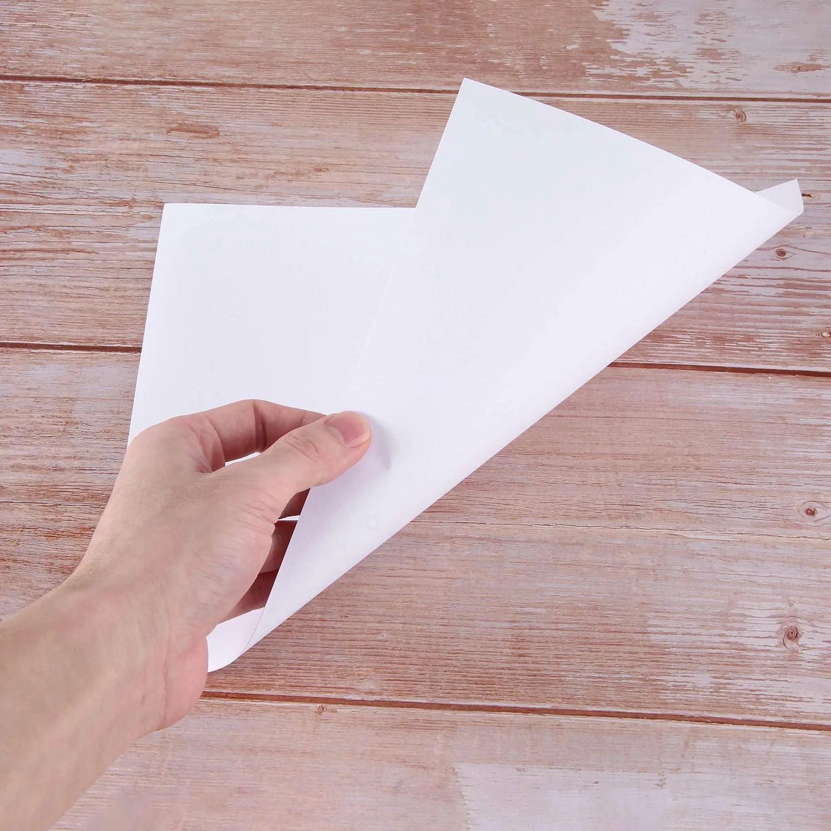 Carta Adesiva Vinilica Impermeabile Stampabile Premium per Getto D'Inchiostro E Stampante 210X280mm 120 Fogli di Carta Adesiva Bianca Opaca