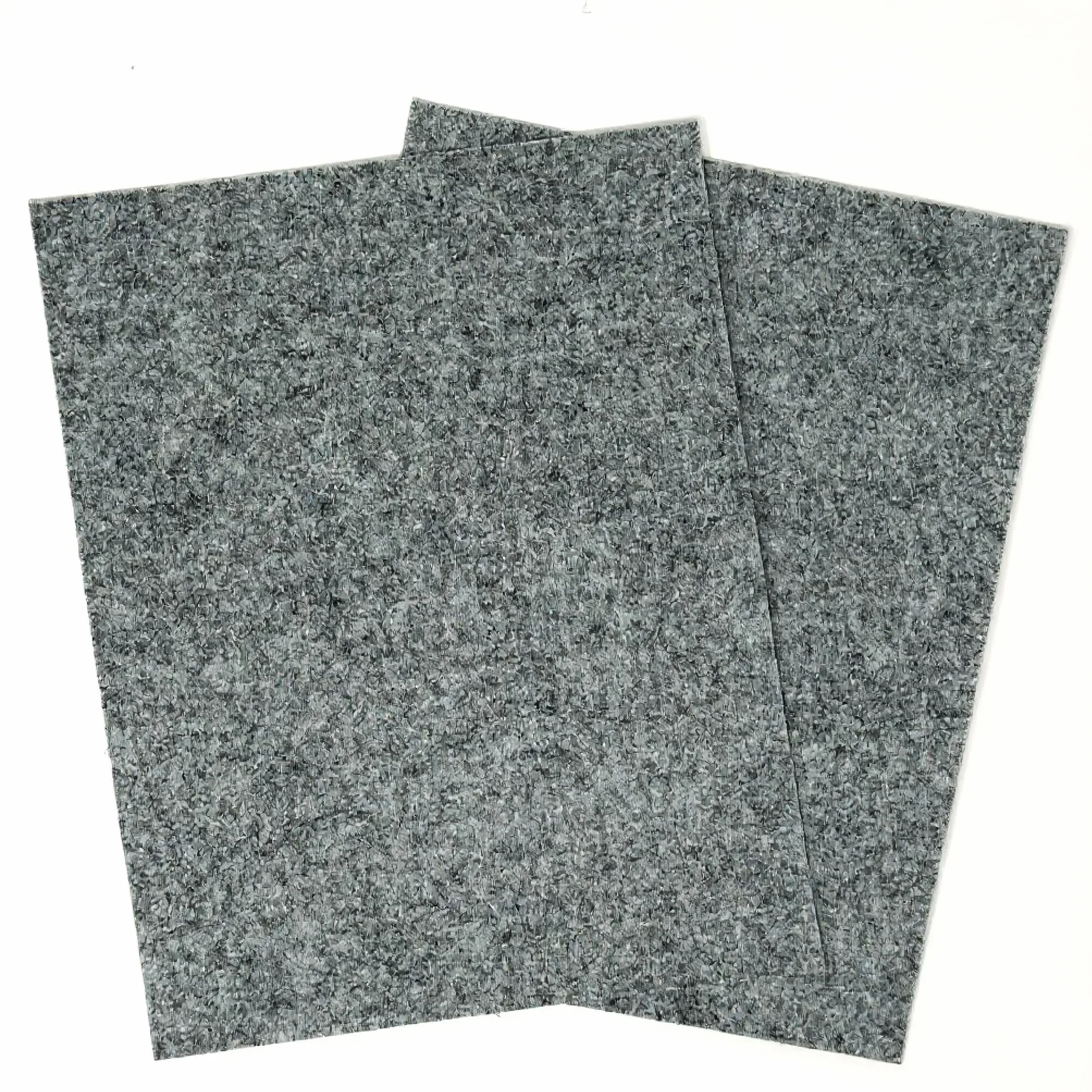 Feltro artigianale senza colla 5,0 mm grigio DIN A4 210 x 297 mm haggiy