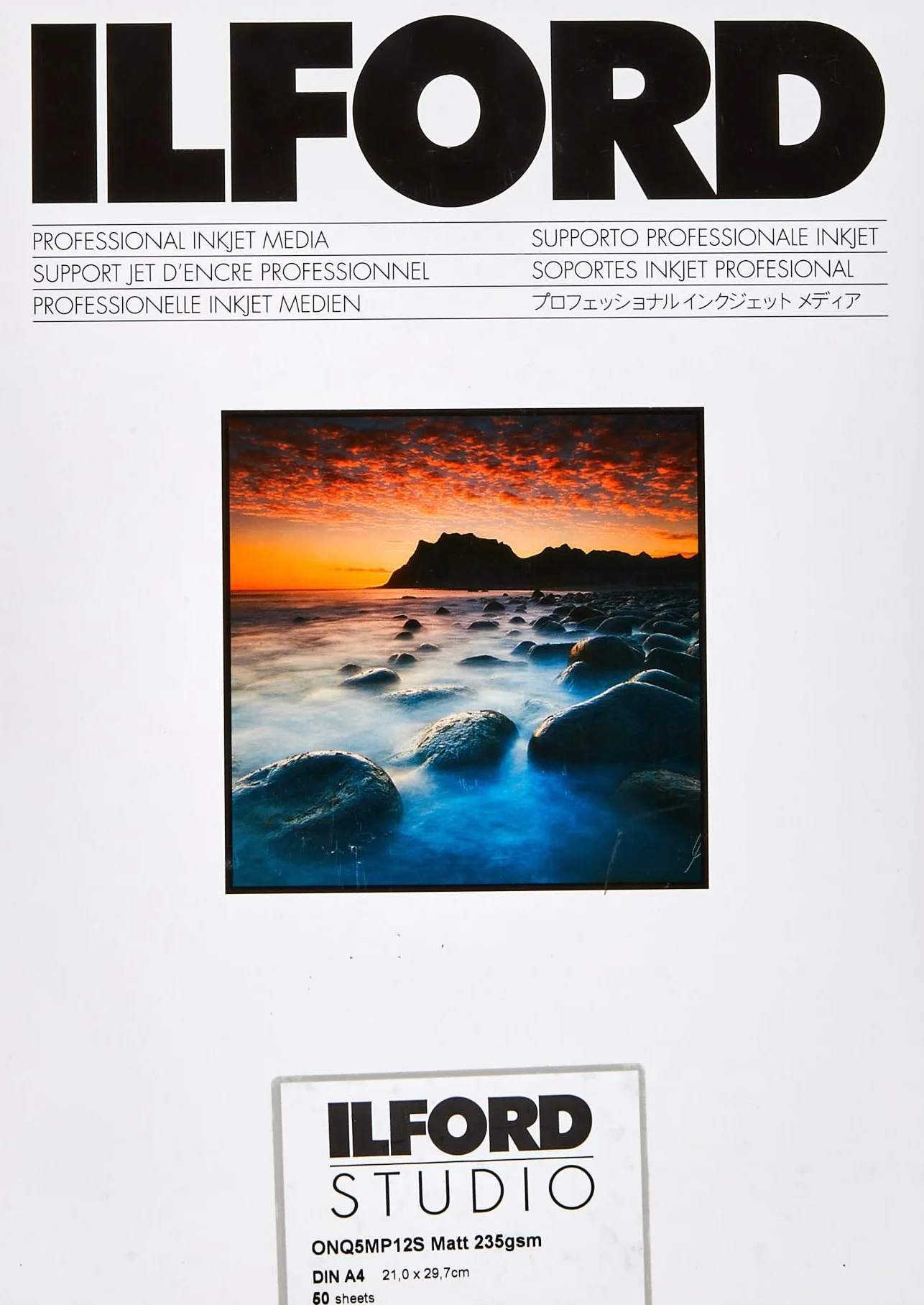 ILFORD STUDIO Matt 235 gsm A4 210x297 mm 50 fogli