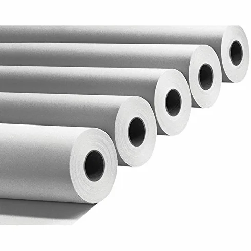 Confezione 4 Rotoli Plotter cm 61x50 mt 80 gr/mq Anima 50 Carta Bianca A1