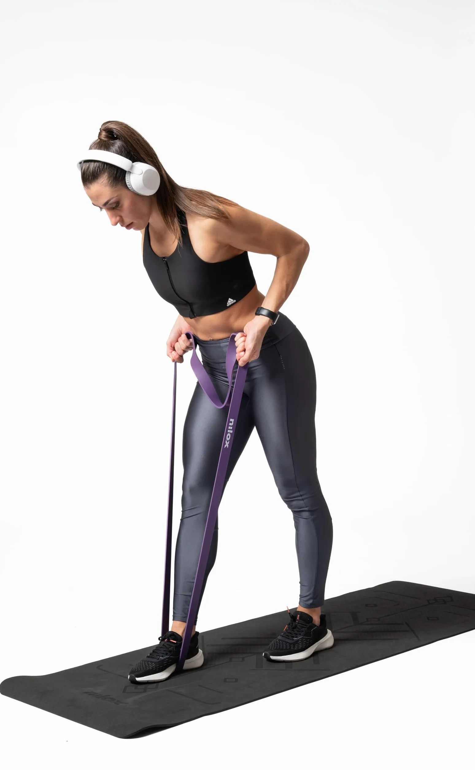 Nilox Set Elastici Fitness Uomo e Donna per Smart Workout, Accessori Inclusi