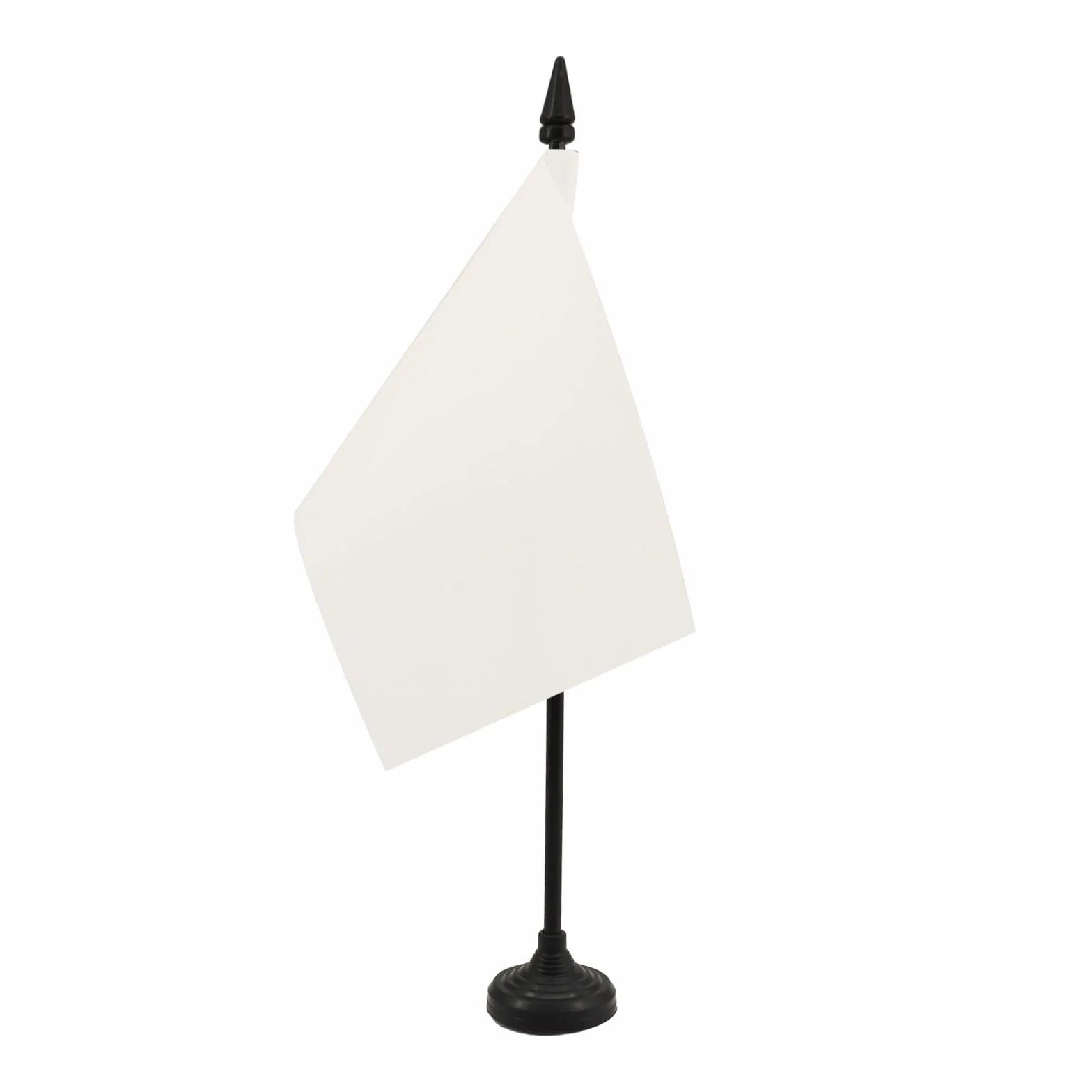 AZ FLAG Bandiera da Tavolo in Poliestere 100D, 15 x 10 cm, Bianco