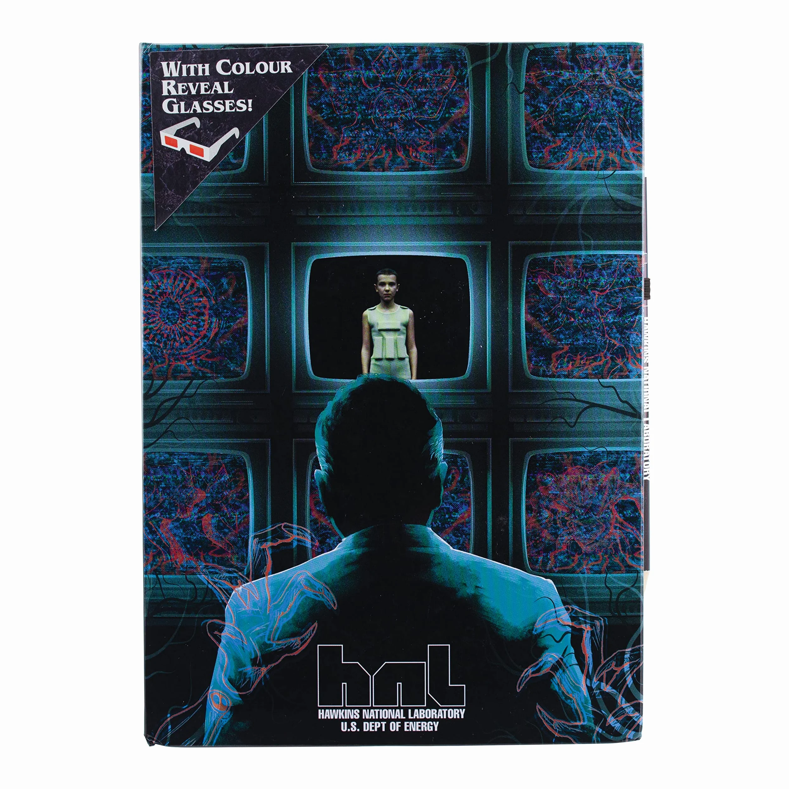 HAWKINS Paladone Quaderno Stranger Things Lab CDU 12 Taccuino Cambio Colore Multicolore