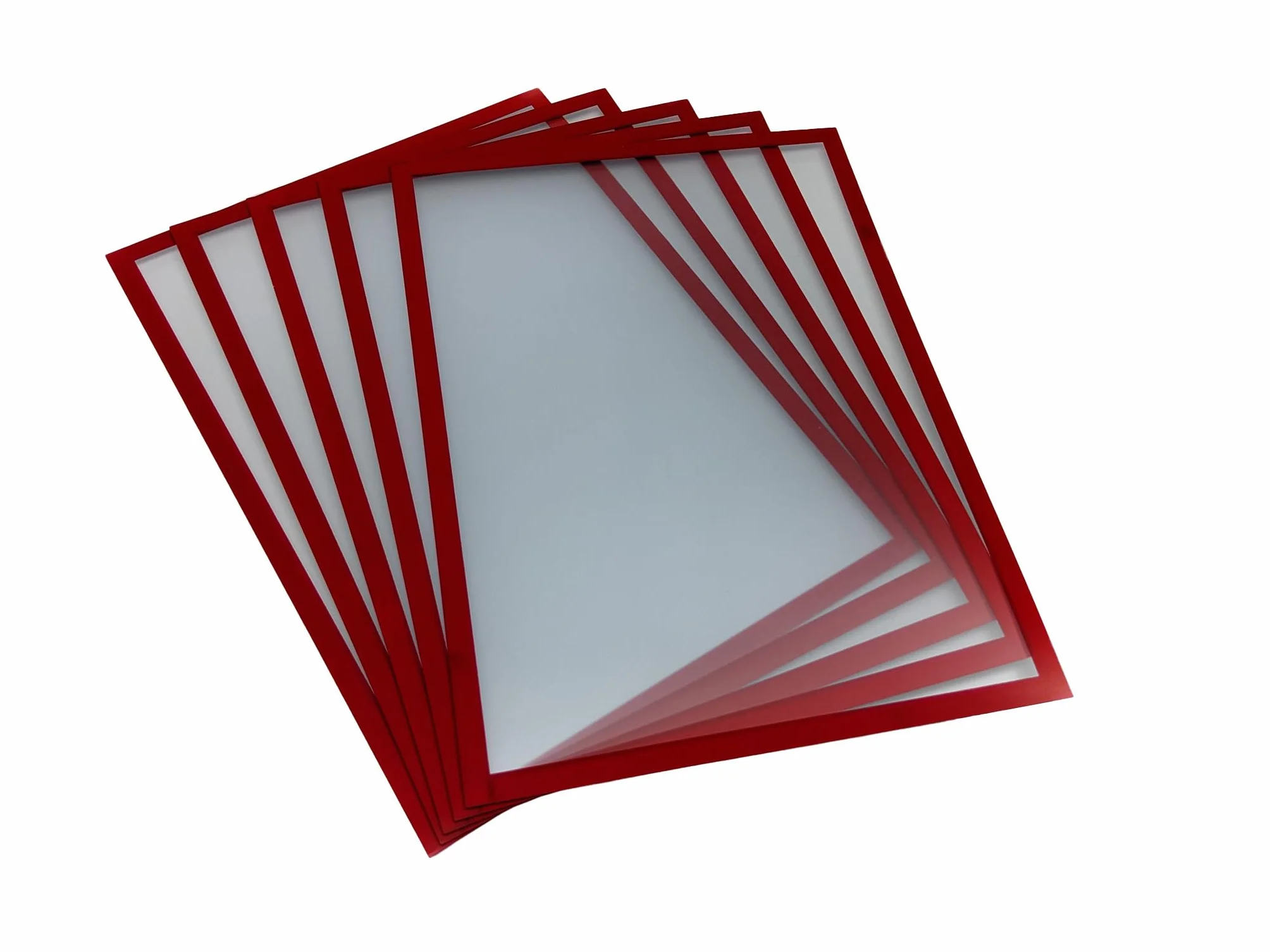 Shadow Foam Porta documenti magnetico A3 rosso confezione da 5