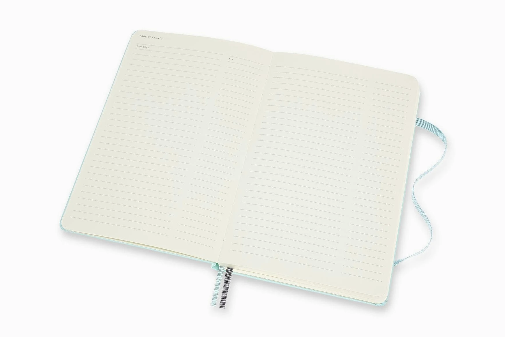 Moleskine, Taccuino Bullet Collezione Art, Blocco da Disegno, Quaderno da Disegno, Pagine Bianche o a Righe, Copertina Rigida, Formato Grande 13x21 cm, Colore Acquamarina
