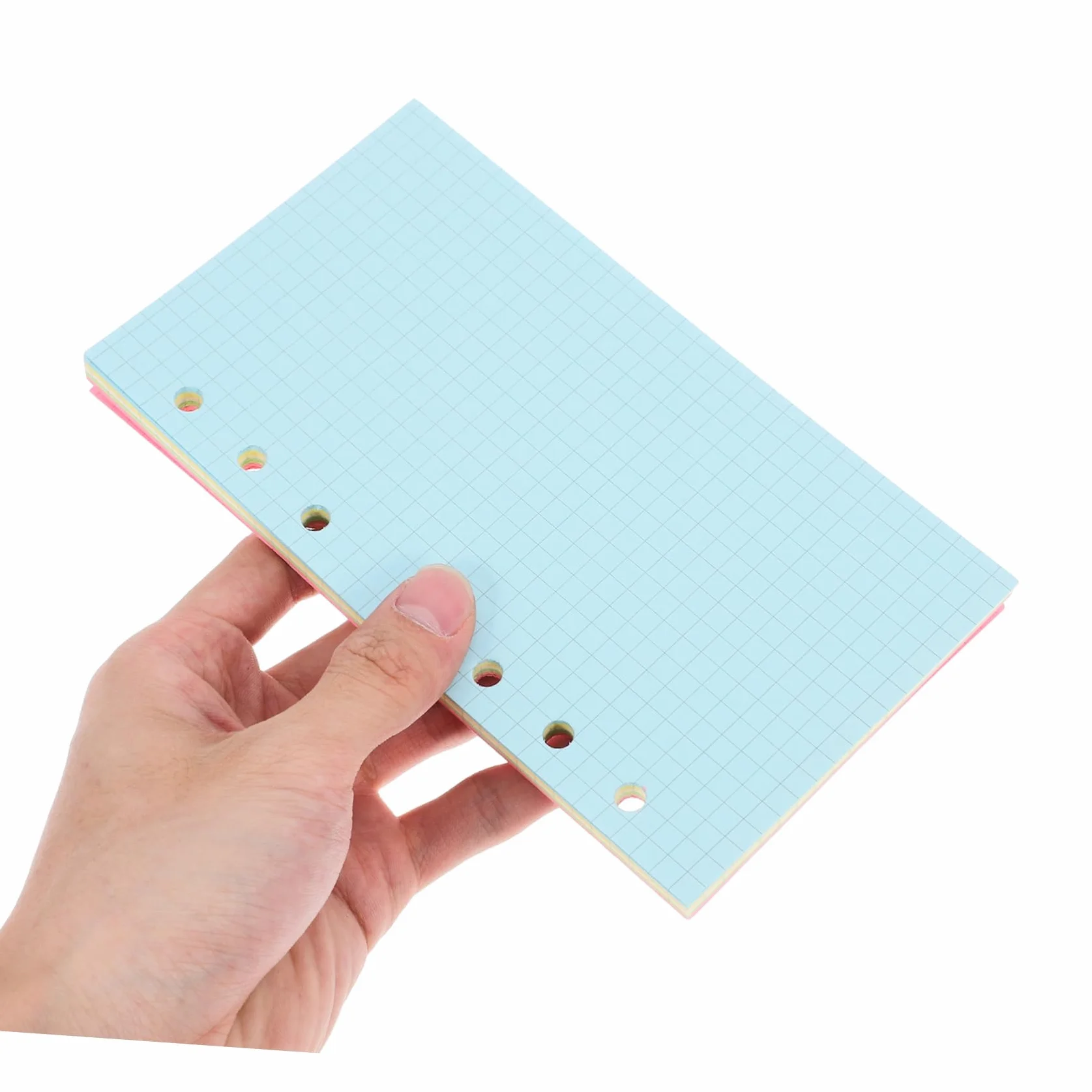 Homoyoyo Set da 2 Confezioni Carta per Planner a 6 Anelli Pagine Staccabili per Scuola e Casa