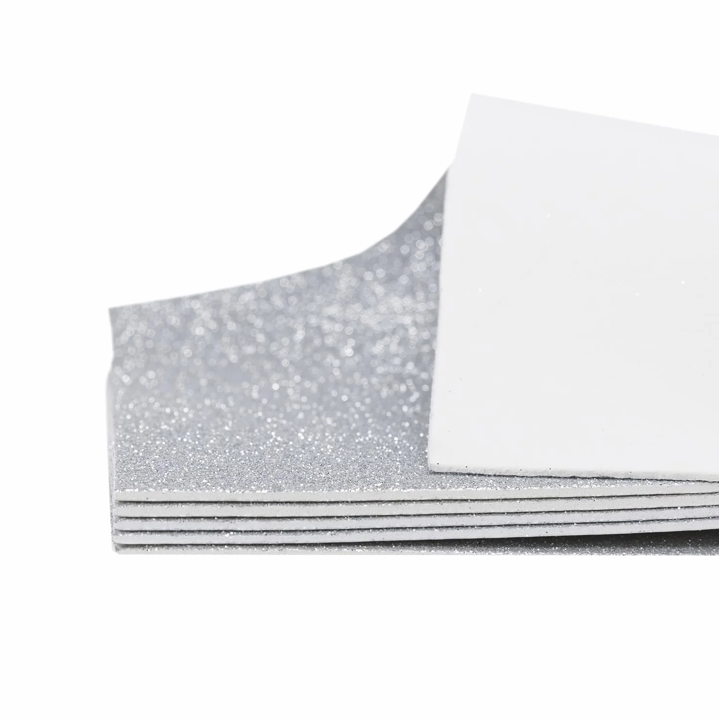 Smart Pack 5 fogli gomma Eva 20 x 30 cm argento
