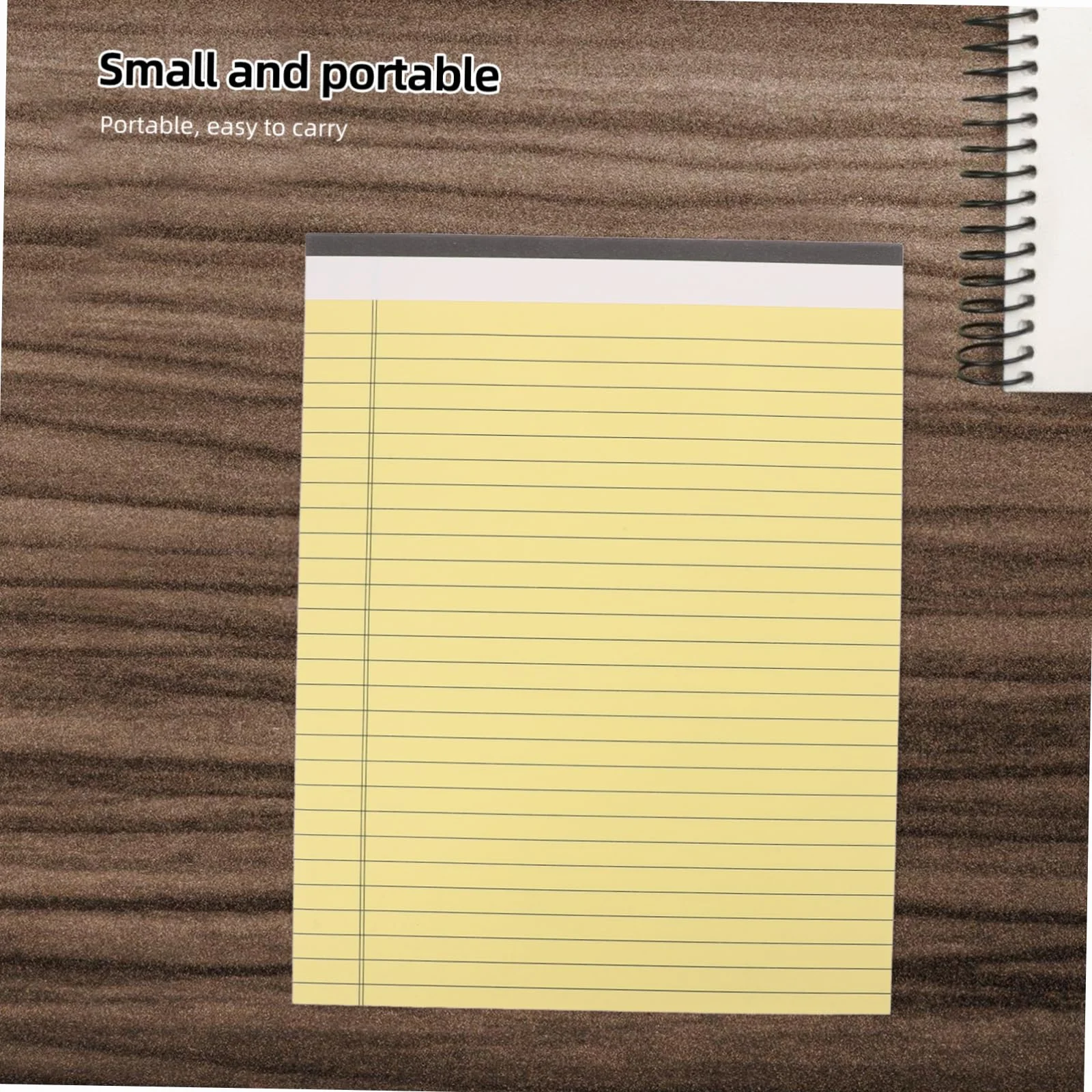 Blocco Note Legale Riduce Sprechi 30 Pagine Doppia Faccia Giallo 10 Pezzi Materiale Carta Ecologico per Prendere Appunti e Attività Quotidiane