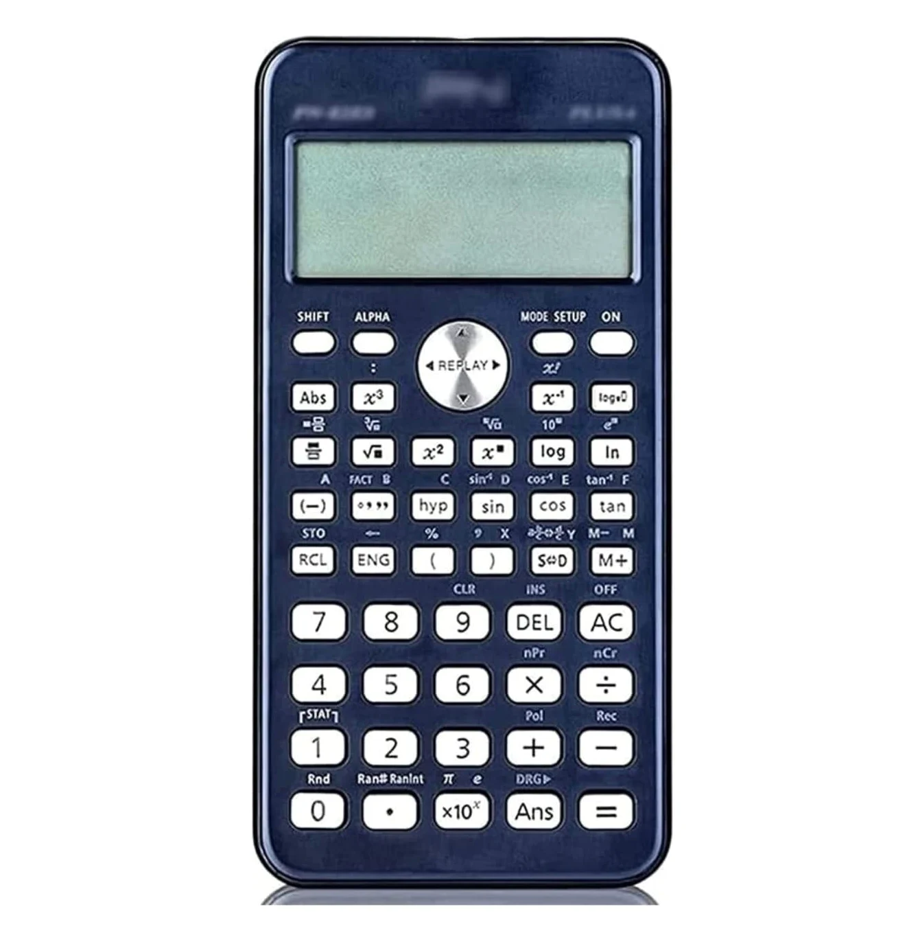 Calcolatrice Calcolatrice da Tavolo Scientifica Standard con Display LCD A 12 Cifre per Ingegneria Tavolo Ufficio(Blue)
