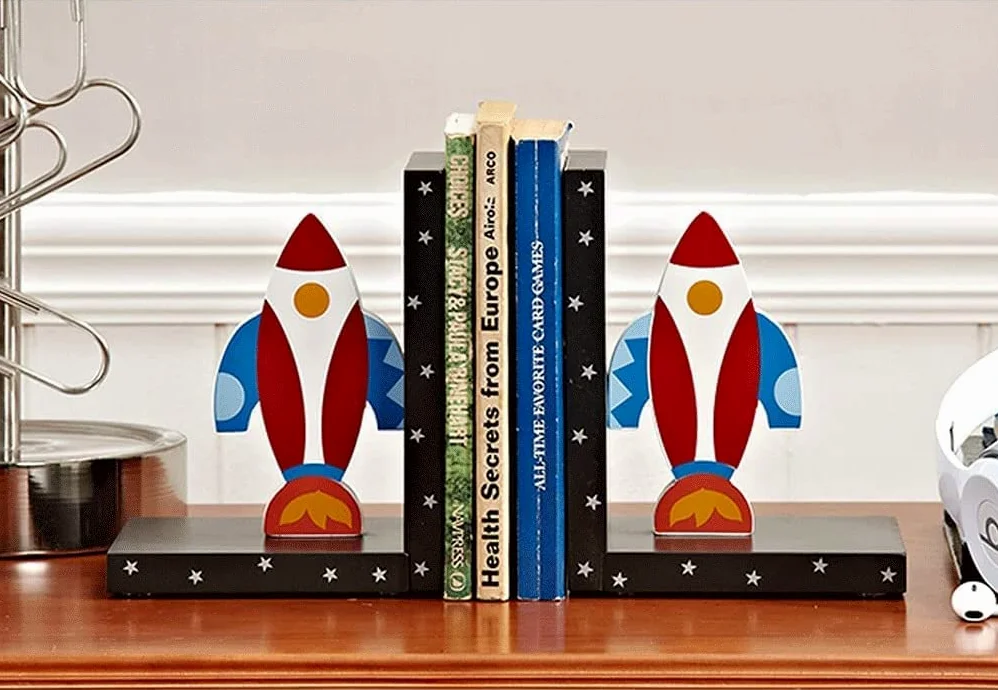 Reggi Libri, Fermalibri Fermalibri carini della personalità alla moda Regali creativi per l'arte e la pratica decorazione camera da letto casa Ufficio Casa Scrivania