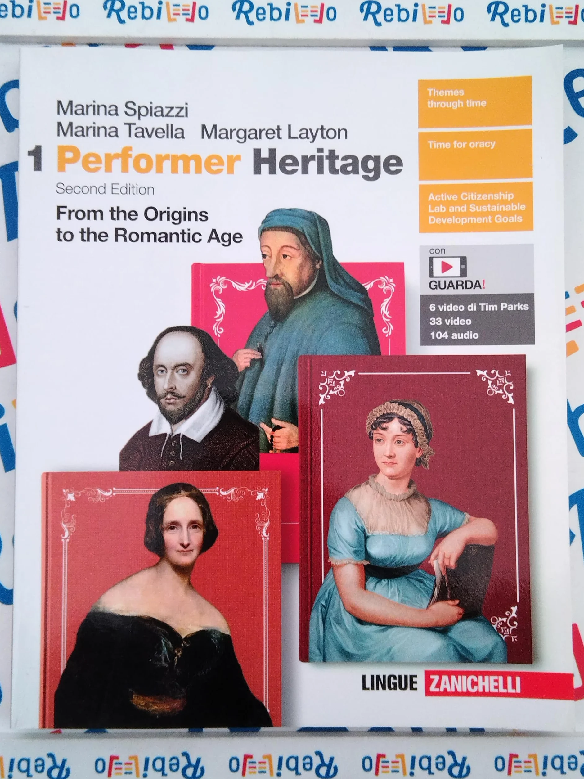 PERFORMER HERITAGE SECOND EDITION - VOLUME 1 (LDM) - (9788808599889) + Materiali didattici – Rebillo