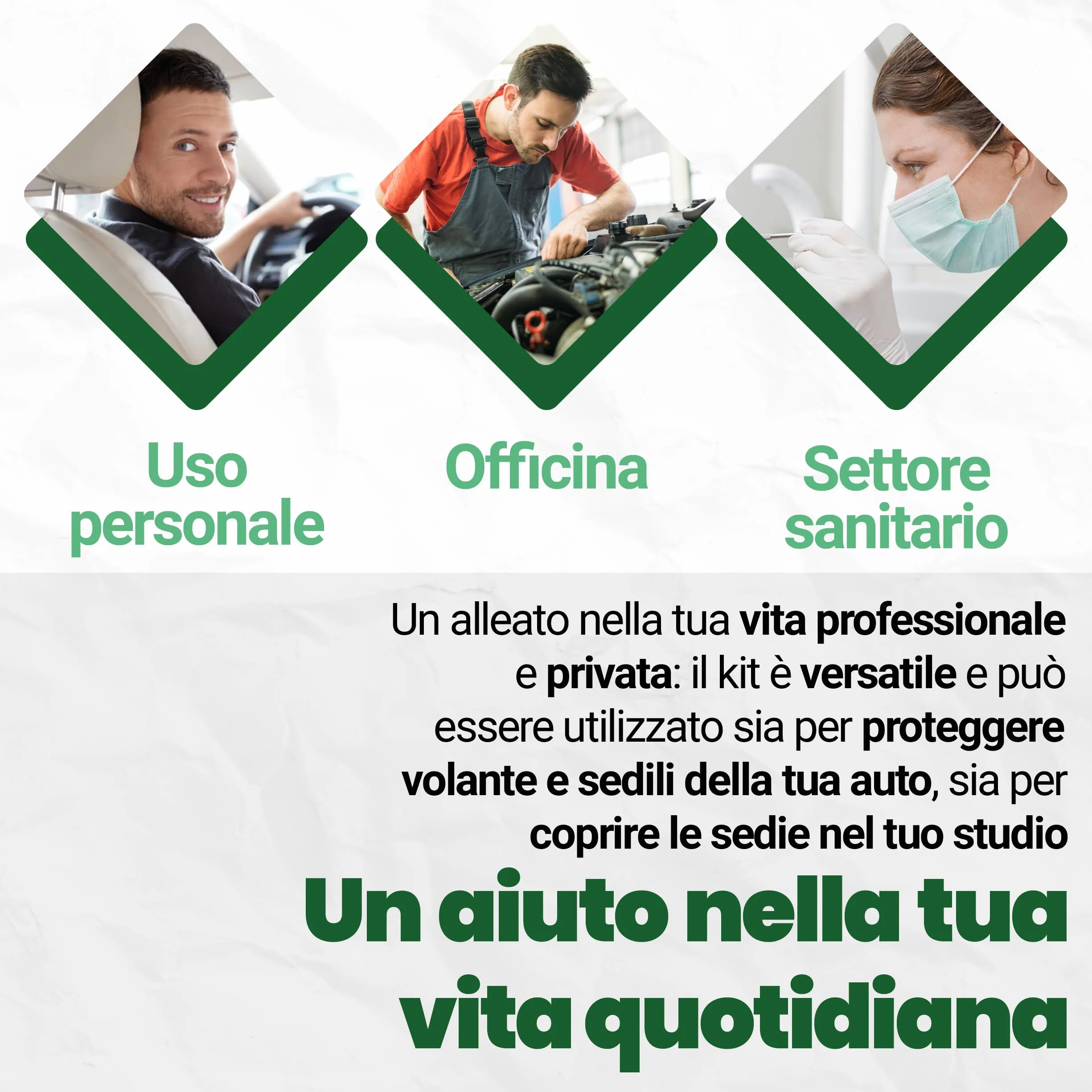 Plastisak - Pellicola Imballaggio Trasparente H 12,5 cm, Cellophane Estensibile Versatile per Pallet, Imballaggi e Copertura Igienica – Kit da 10 Rotoli e Manico Ergonomico