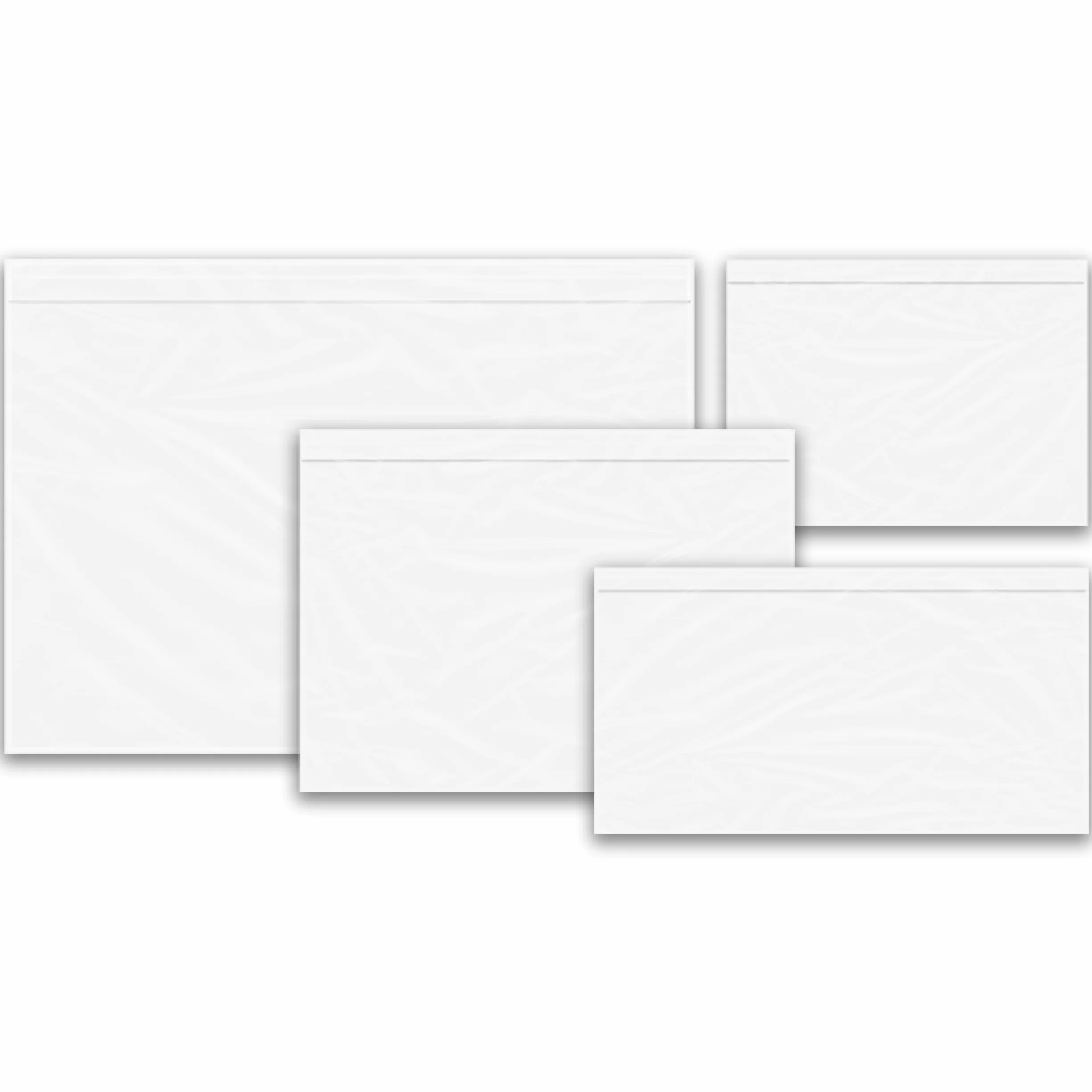 Buste Porta Documenti Per Spedizioni A6 165x122 Mm 100 Pezzi Trasparenti Adesive